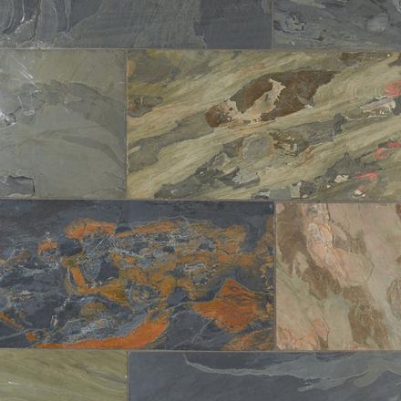 Multicolor Slate Tile Multicolor Slate Tile