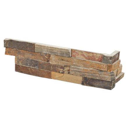 Multicolor Slate Corner Ledger Panel Multicolor Slate Corner Ledger Panel