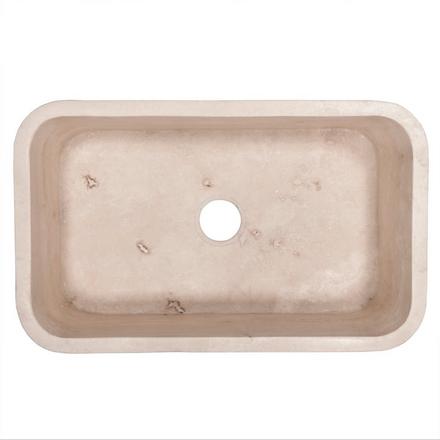 Beige Travertine Farmhouse Sink Beige Travertine Farmhouse Sink