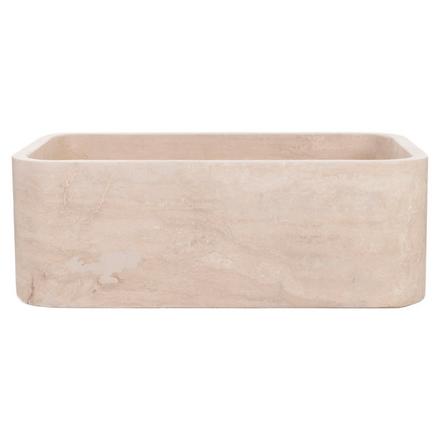 Beige Travertine Farmhouse Sink Beige Travertine Farmhouse Sink