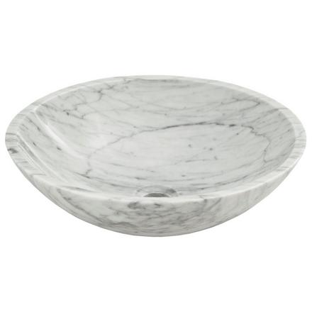 Carrara White Polished Marble Sink Carrara White Polished Marble Sink