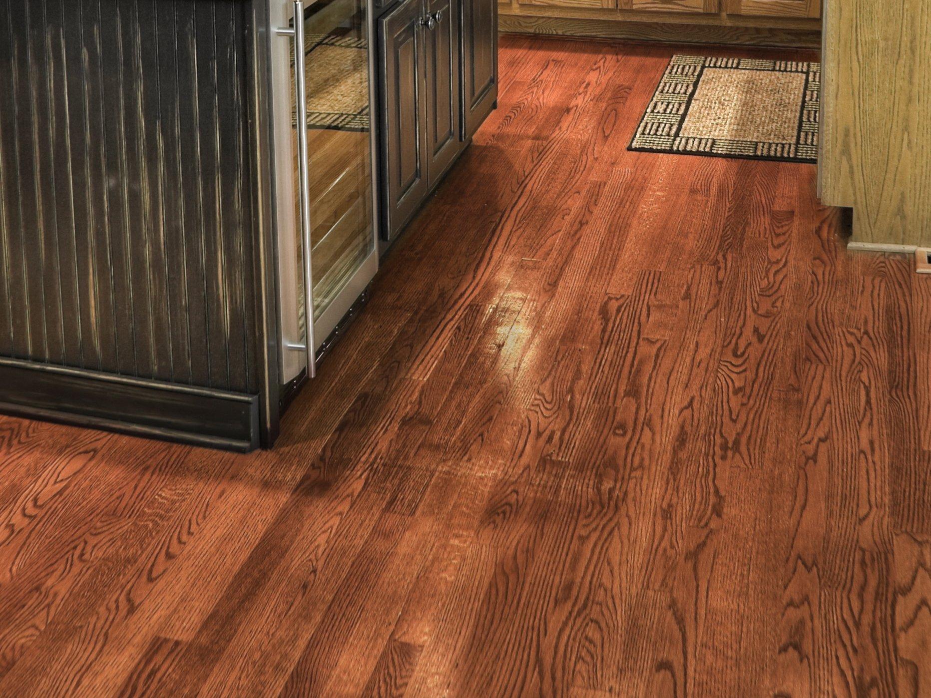 Gunstock Red Oak Smooth Solid Hardwood