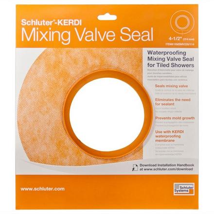 Schluter-Kerdi-Seal-MV Mixing Valve with 4-1/2in. Opening Schluter-Kerdi-Seal-MV Mixing Valve with 4-1/2in. Opening