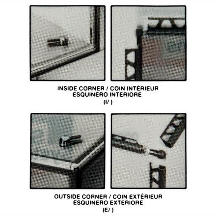 Schluter-Rondec Outside Corner for 3/8in. Brushed Antique Bronze Anodized Aluminum Rondec Profile Schluter-Rondec Outside Corner for 3/8in. Brushed Antique Bronze Anodized Aluminum Rondec Profile