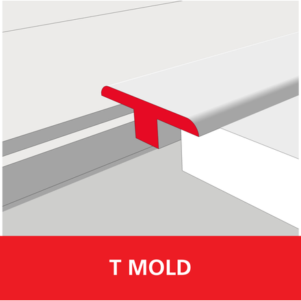Color 901 Universal Unfinished Solid Hardwood T Mold Color 901 Universal Unfinished Solid Hardwood T Mold