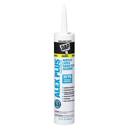 Dap White Alex Plus Caulk Dap White Alex Plus Caulk