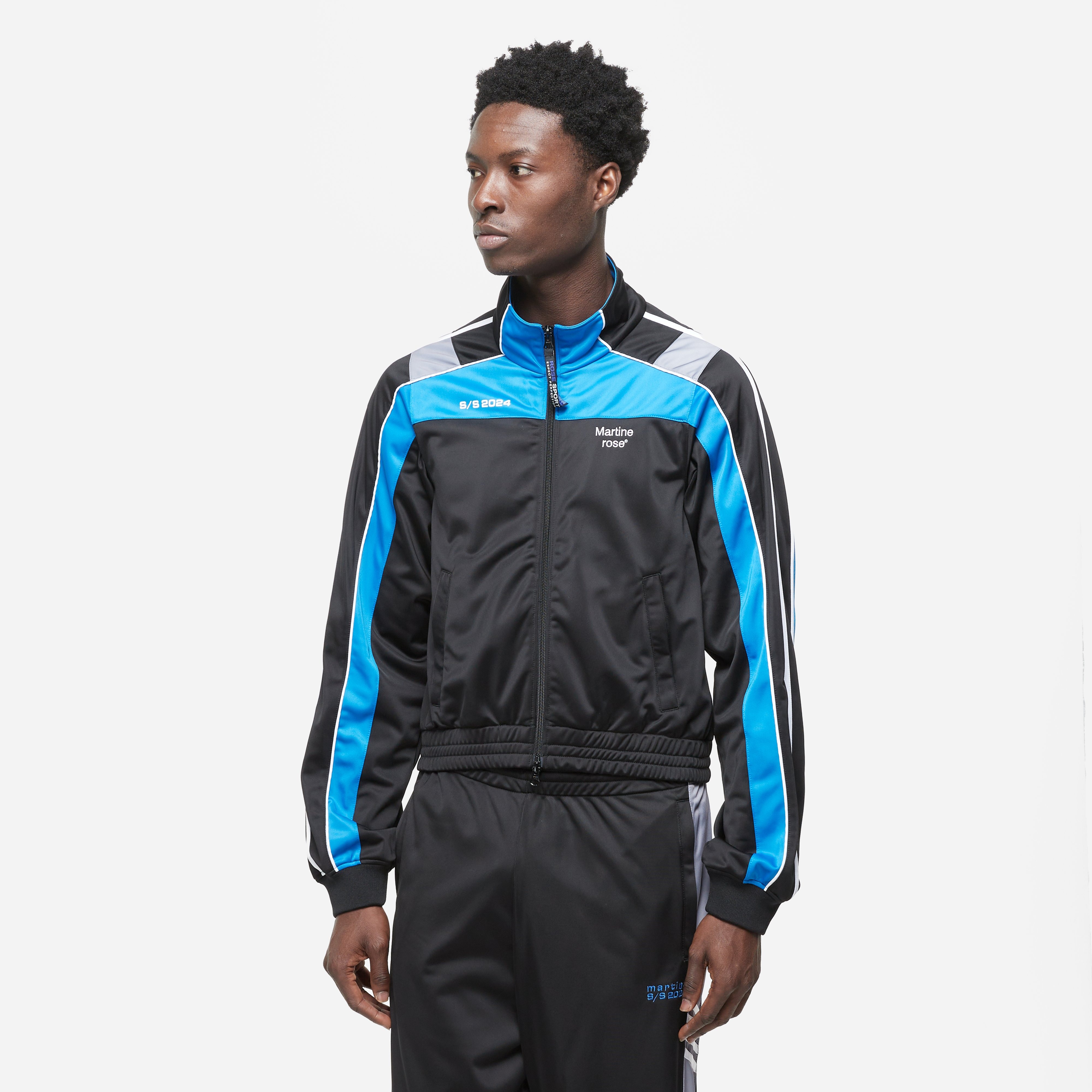 Cheap Cancerdusein Jordan Outlet adidas Kort Arm T Shirt Black Martine Rose Shrunken Track Jacket