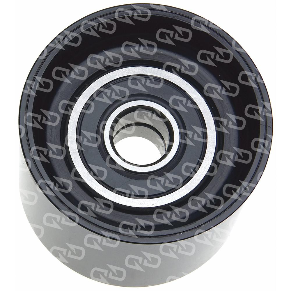 Gates Belt Drive Pulley, Backside Smooth Steel, 74 x 17 x 57 mm GT