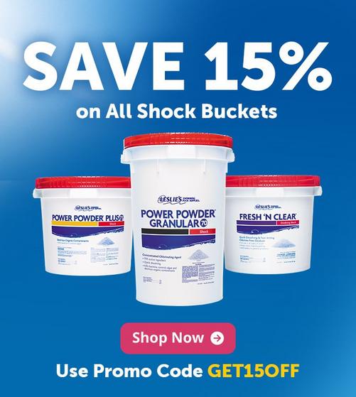 15% Off Shock Buckets with Promo Code GET15OFF