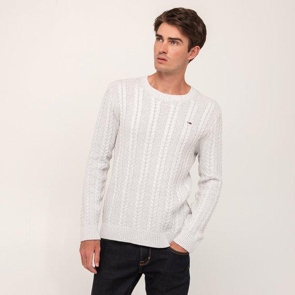 Tommy Jeans Tjm Regular Cable Sweater Sweatshirt Online Kaufen Manor