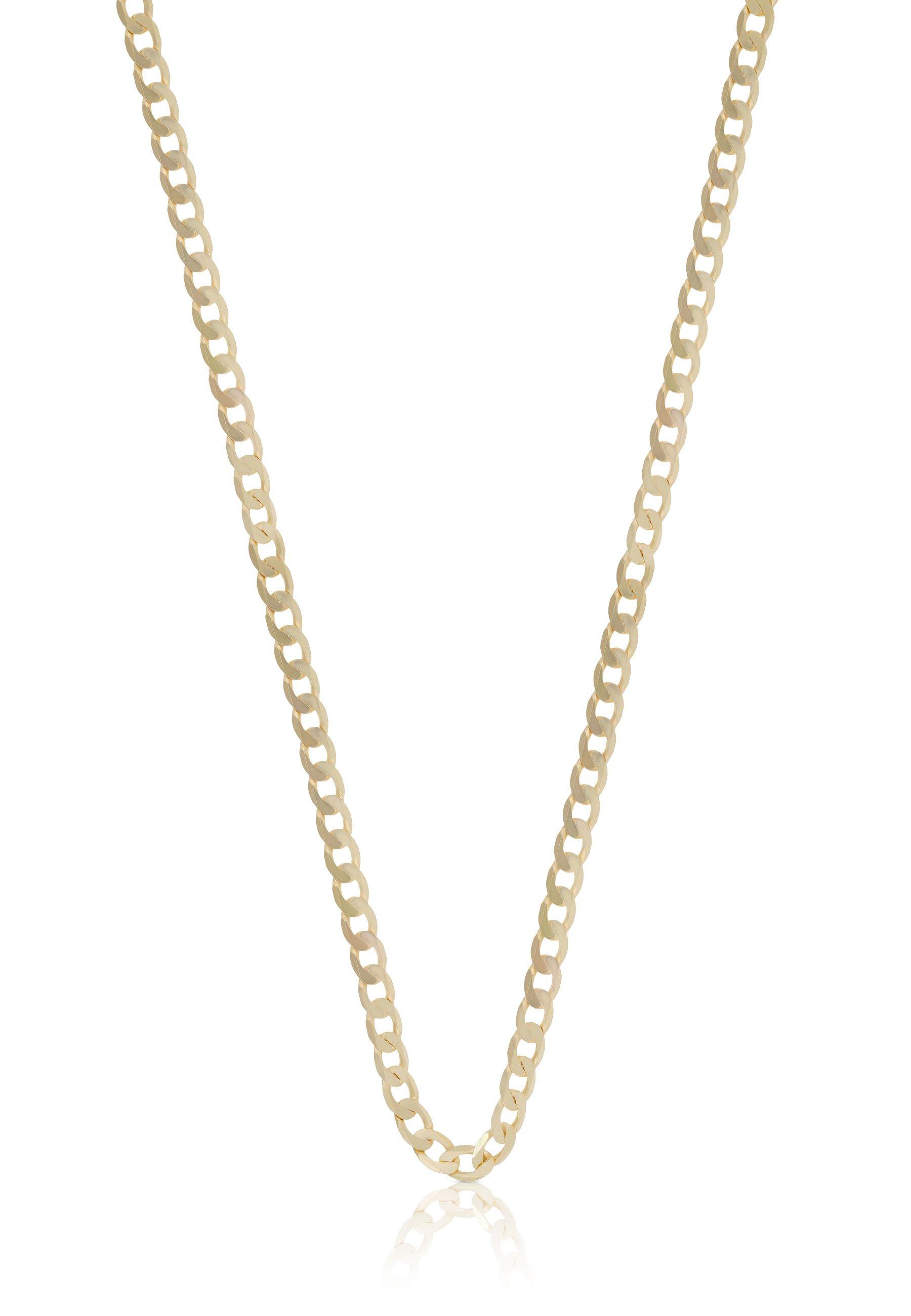 Muau Schmuck Collier Panzer Gelbgold Mm Cm Online Kaufen