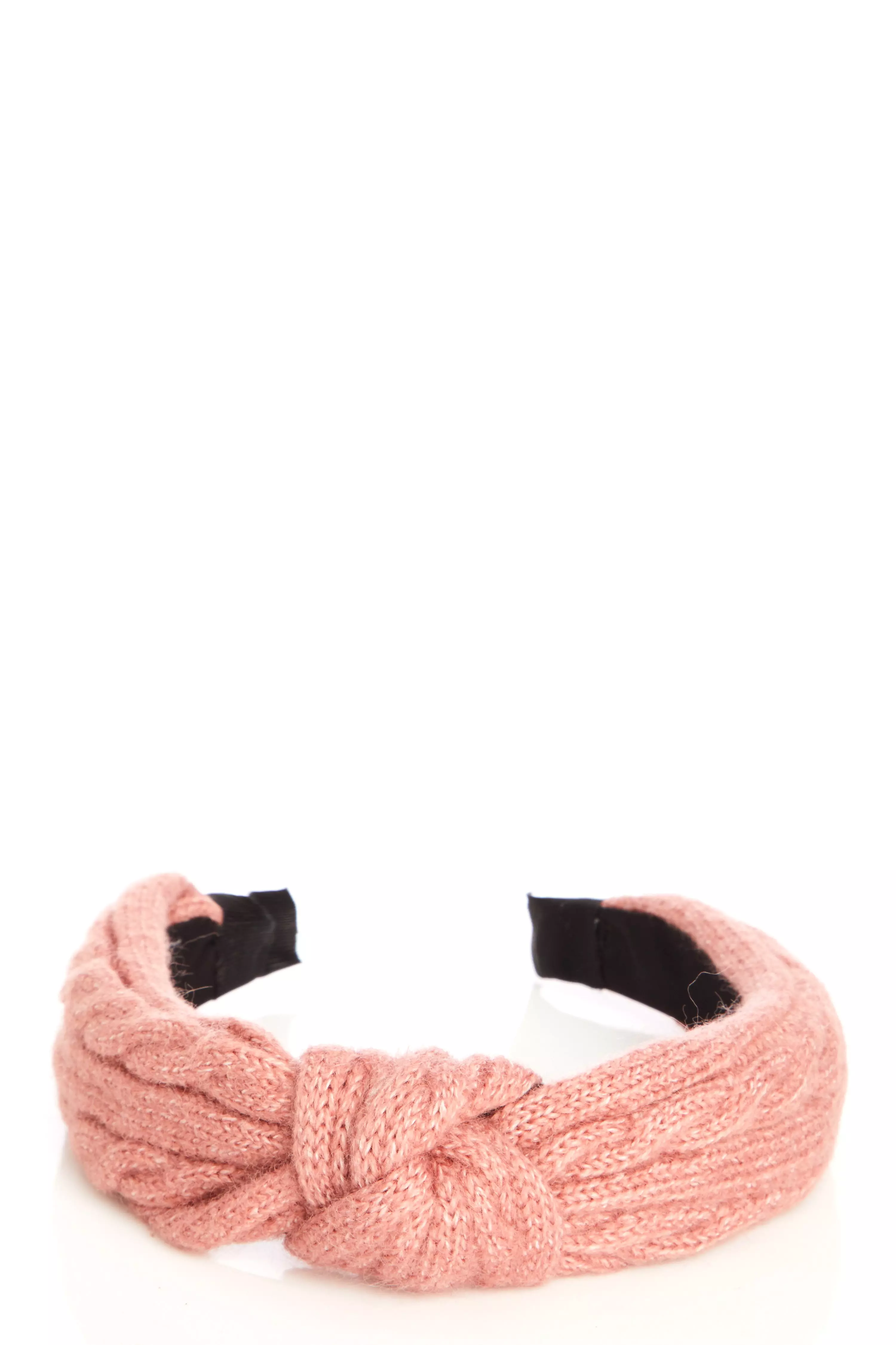 Pink Knitted Headband