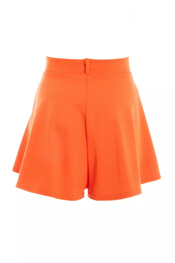 Orange Floaty Shorts