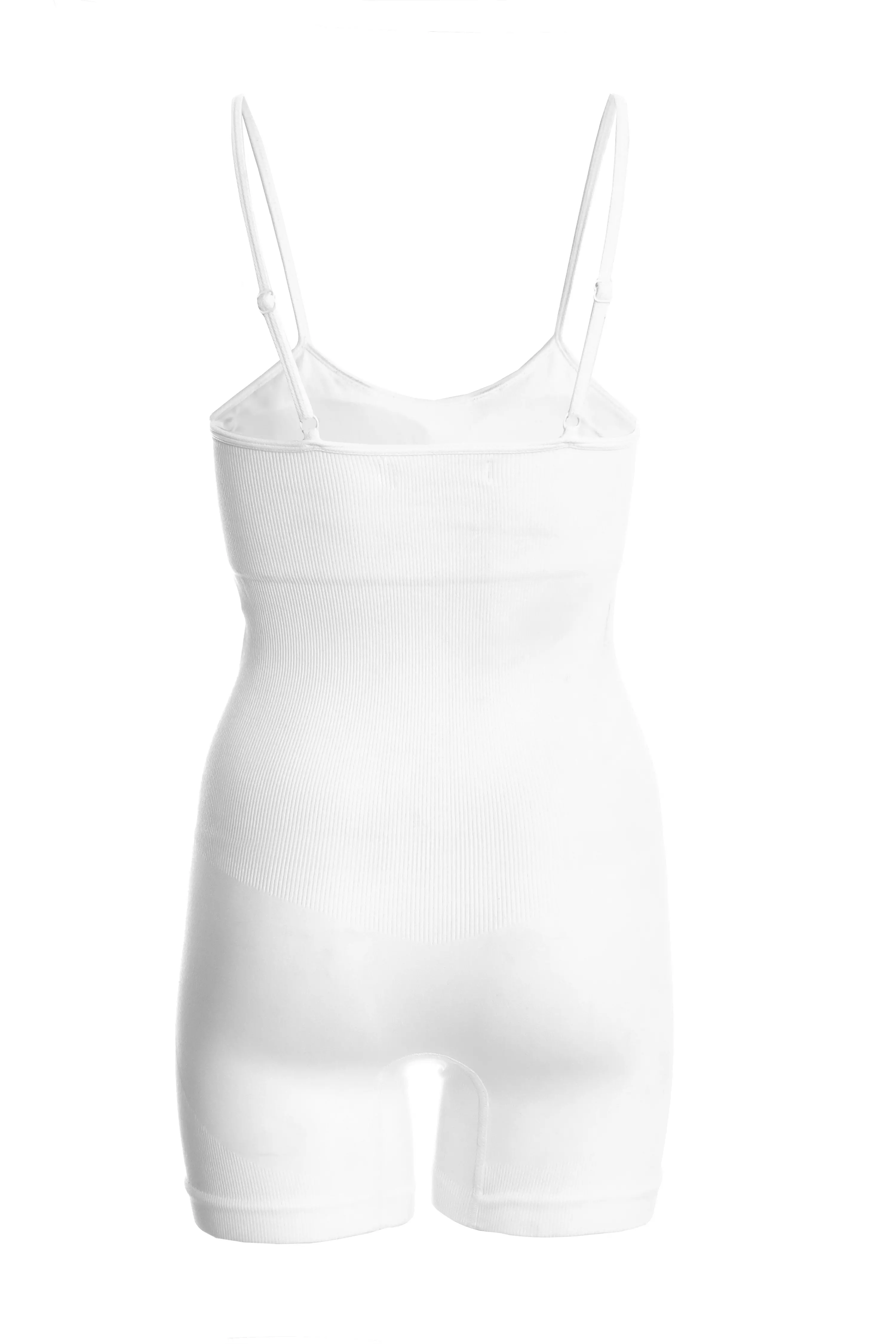 White Seamless Playsuit