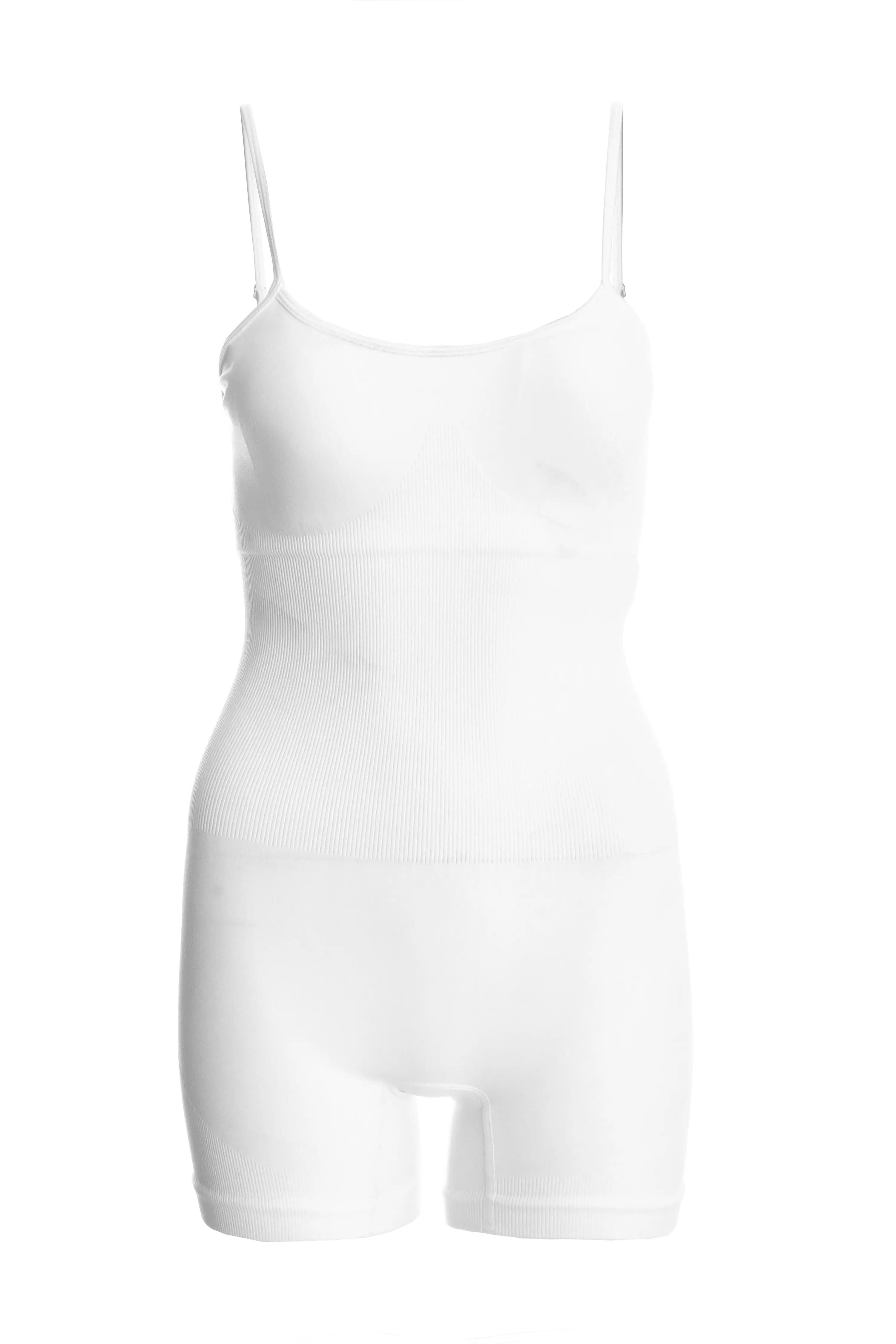 White Seamless Playsuit