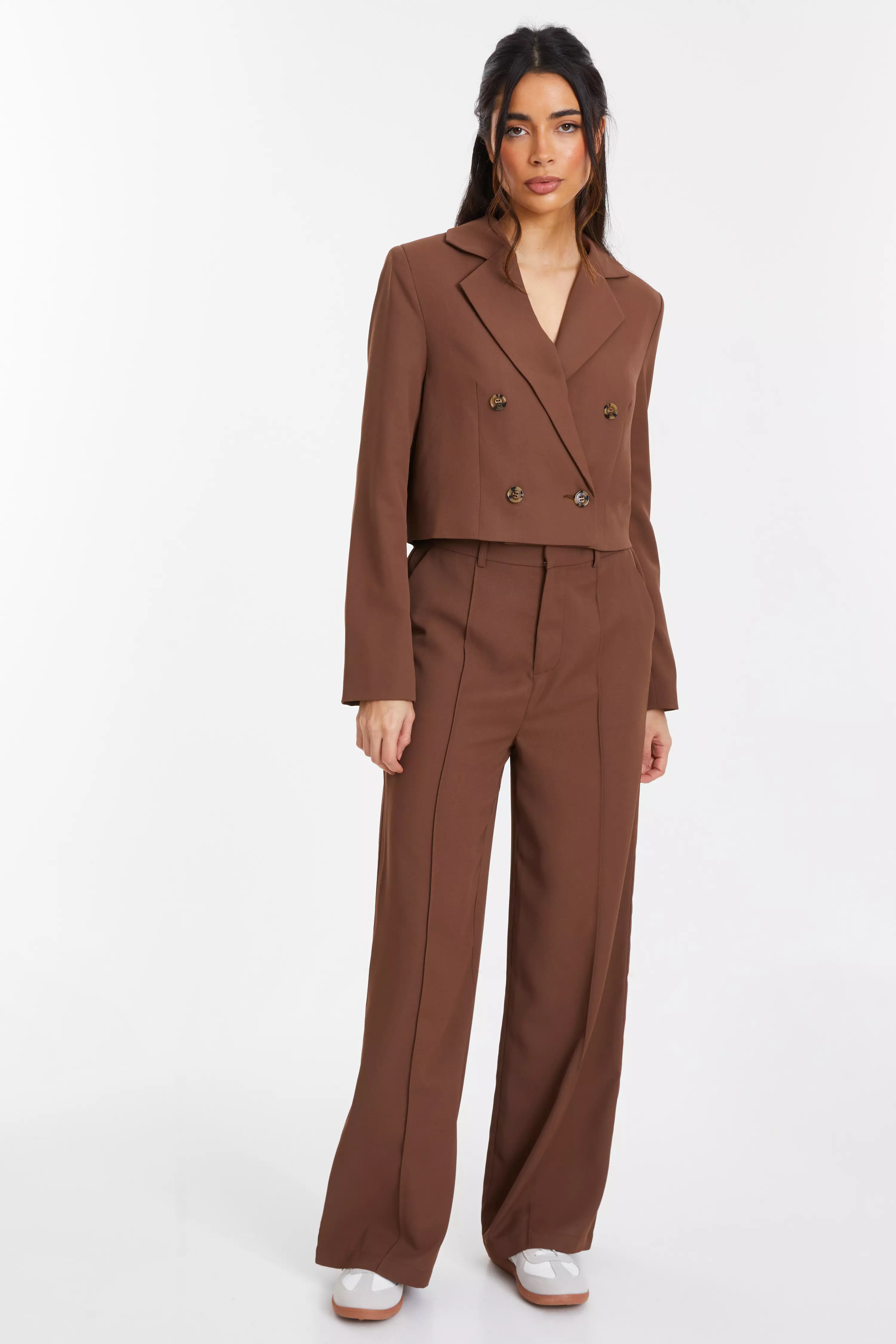 Brown Tailored Trousers