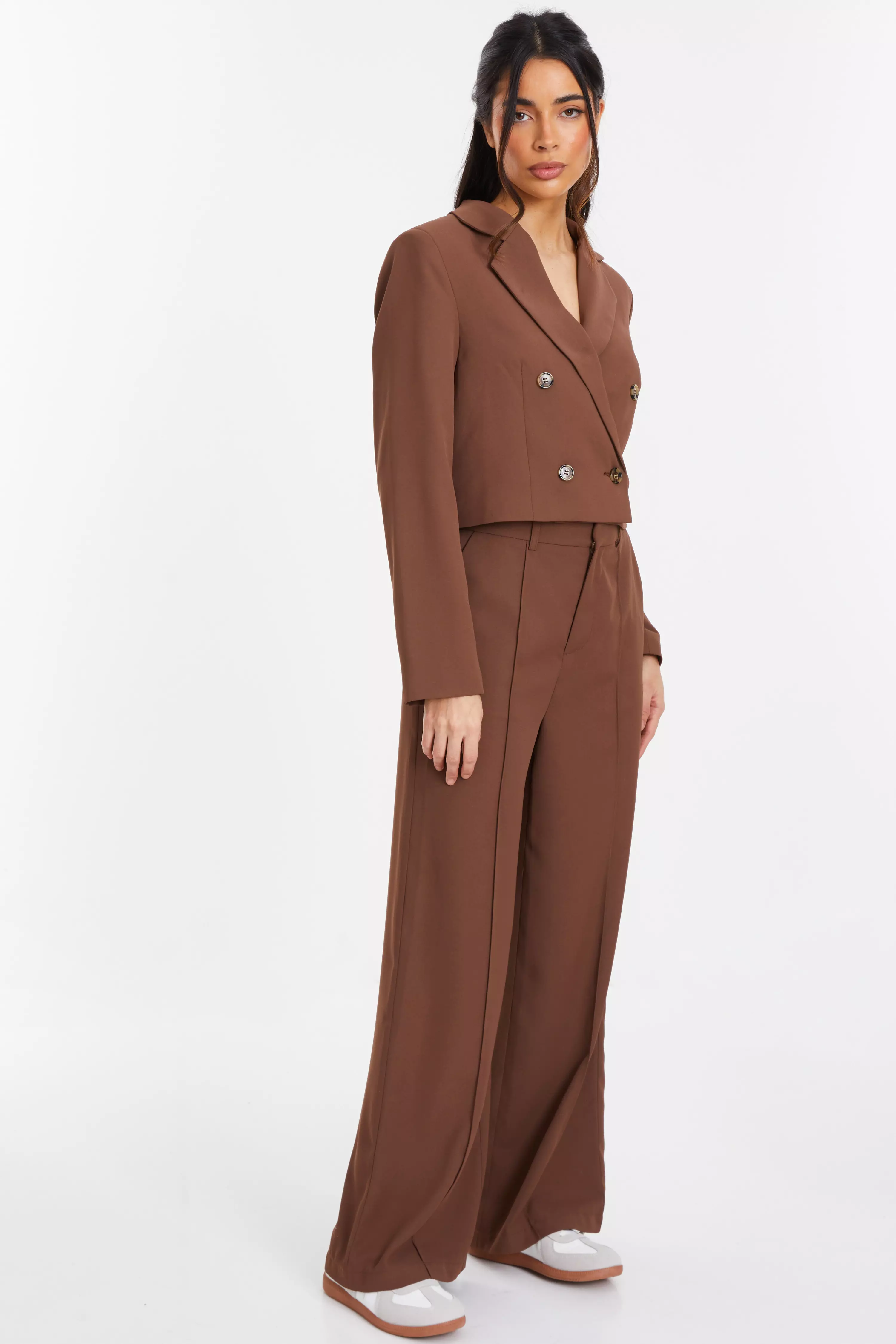 Brown Tailored Trousers