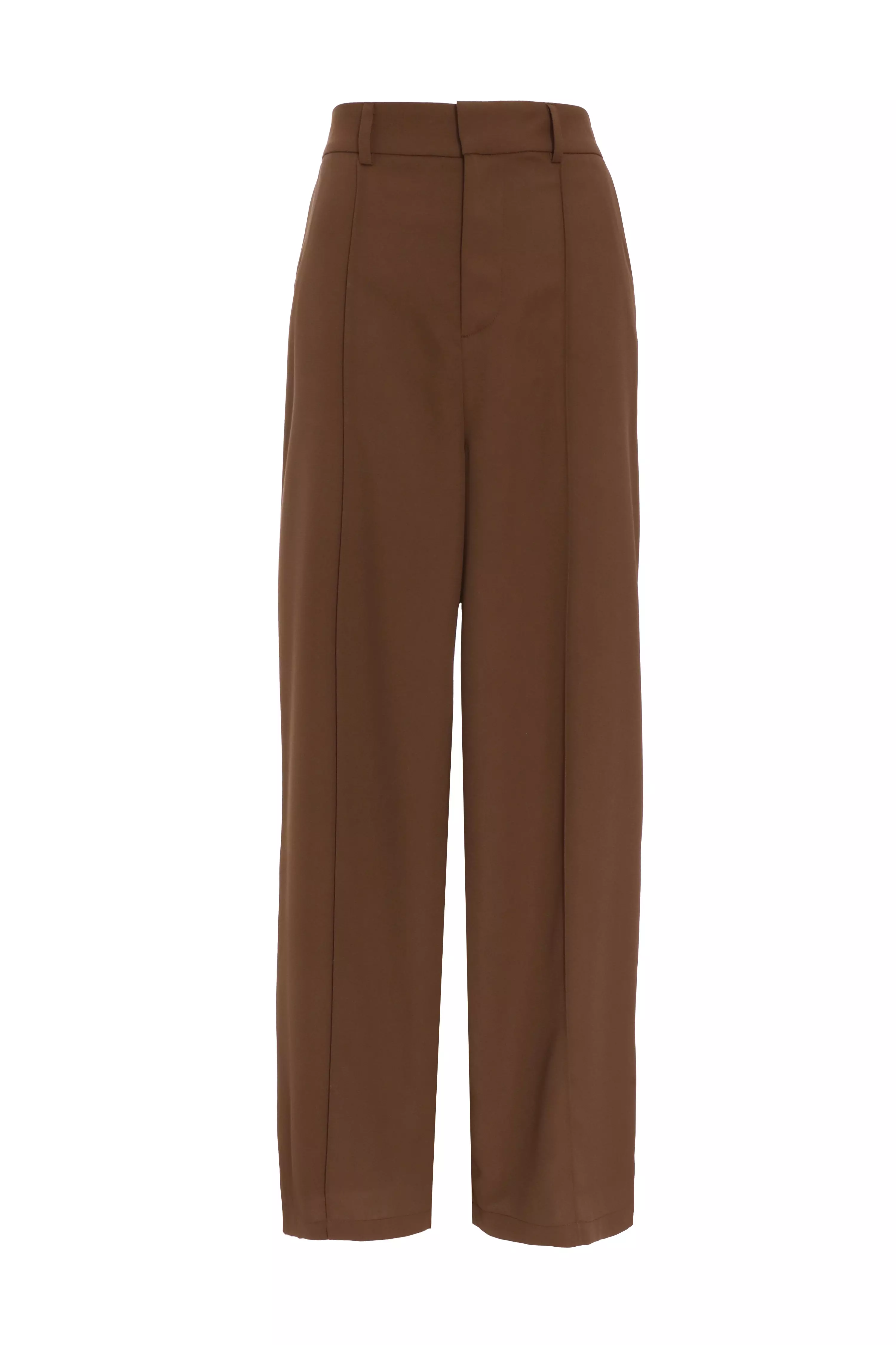 Brown Tailored Trousers