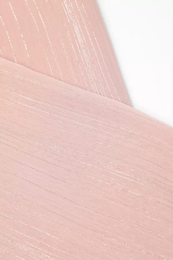 Pink Sheer Scarf