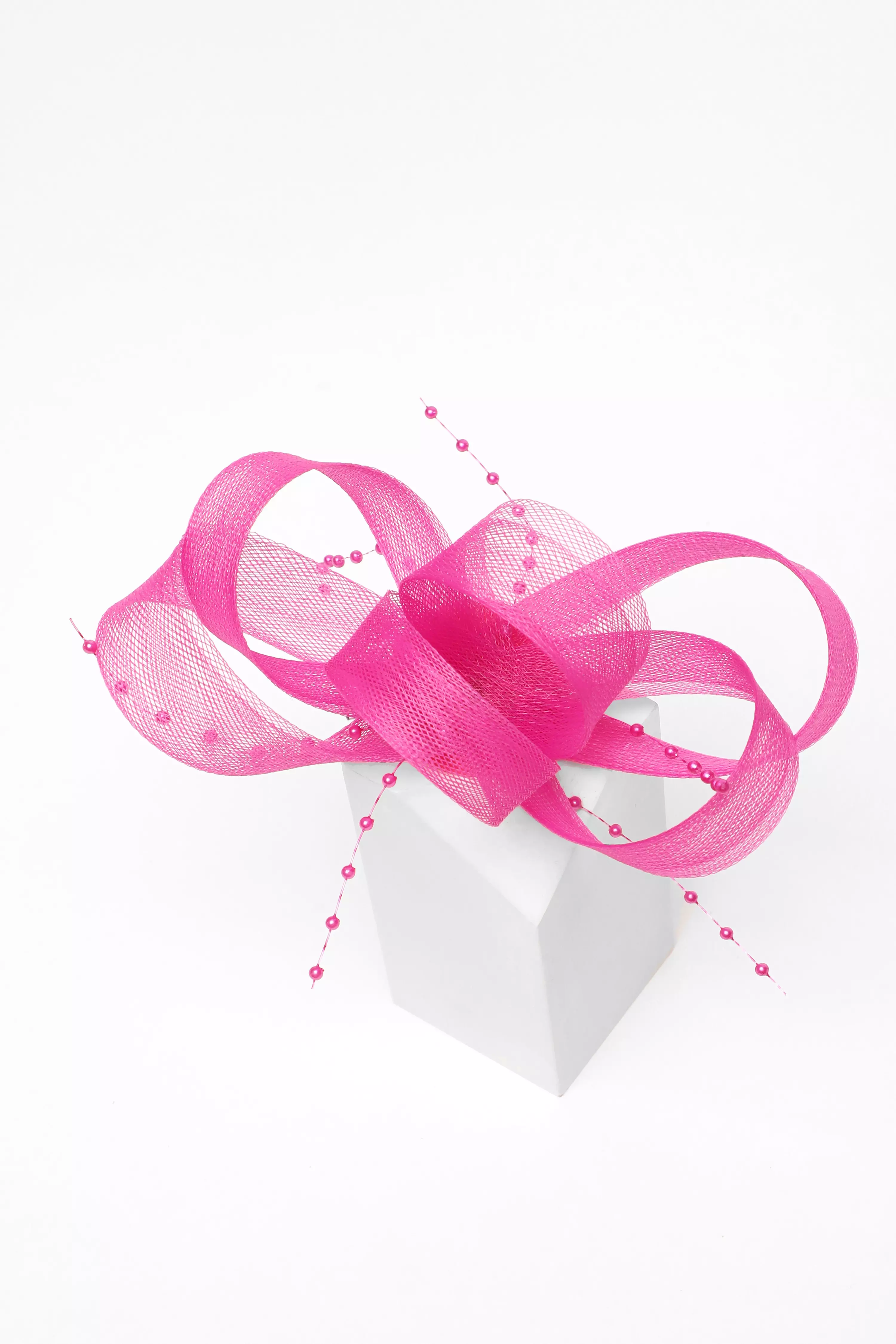 Fuchsia Small Loop Clip Fascinator