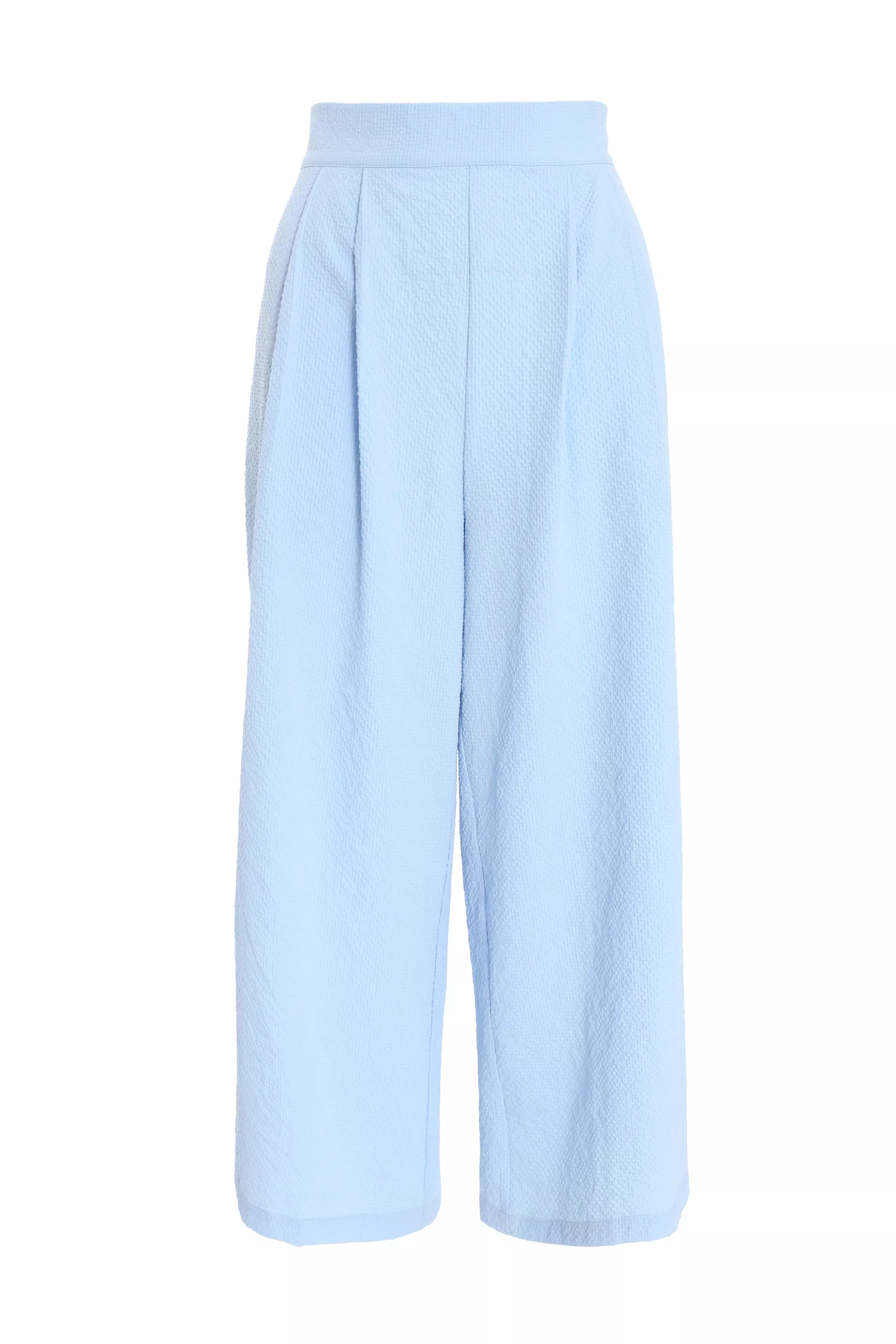 Light Blue Culotte Trousers