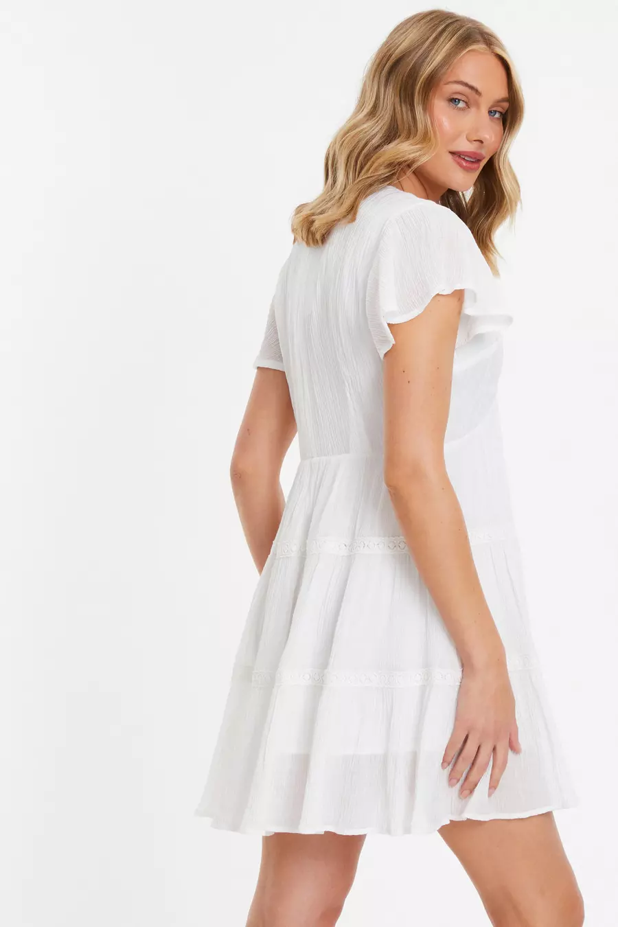 Quiz dresses white best sale