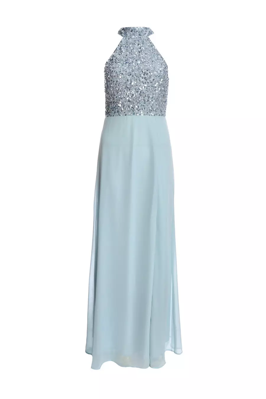 Quiz chiffon embellished maxi dress hotsell