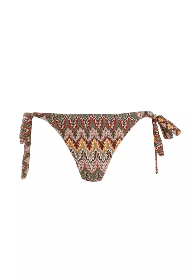 Multicoloured Crochet Bikini Bottoms