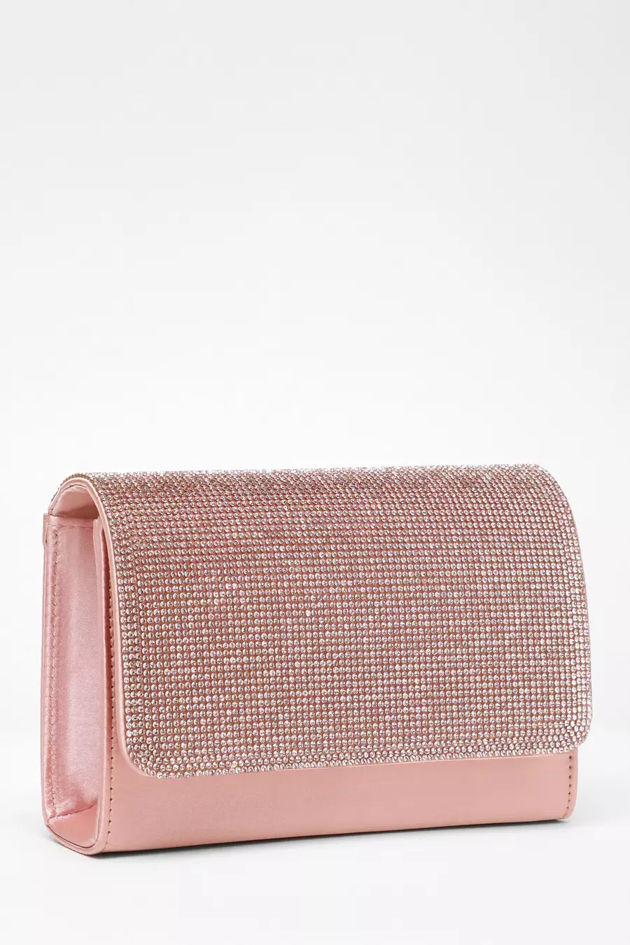 Blush coloured clutch bag best sale