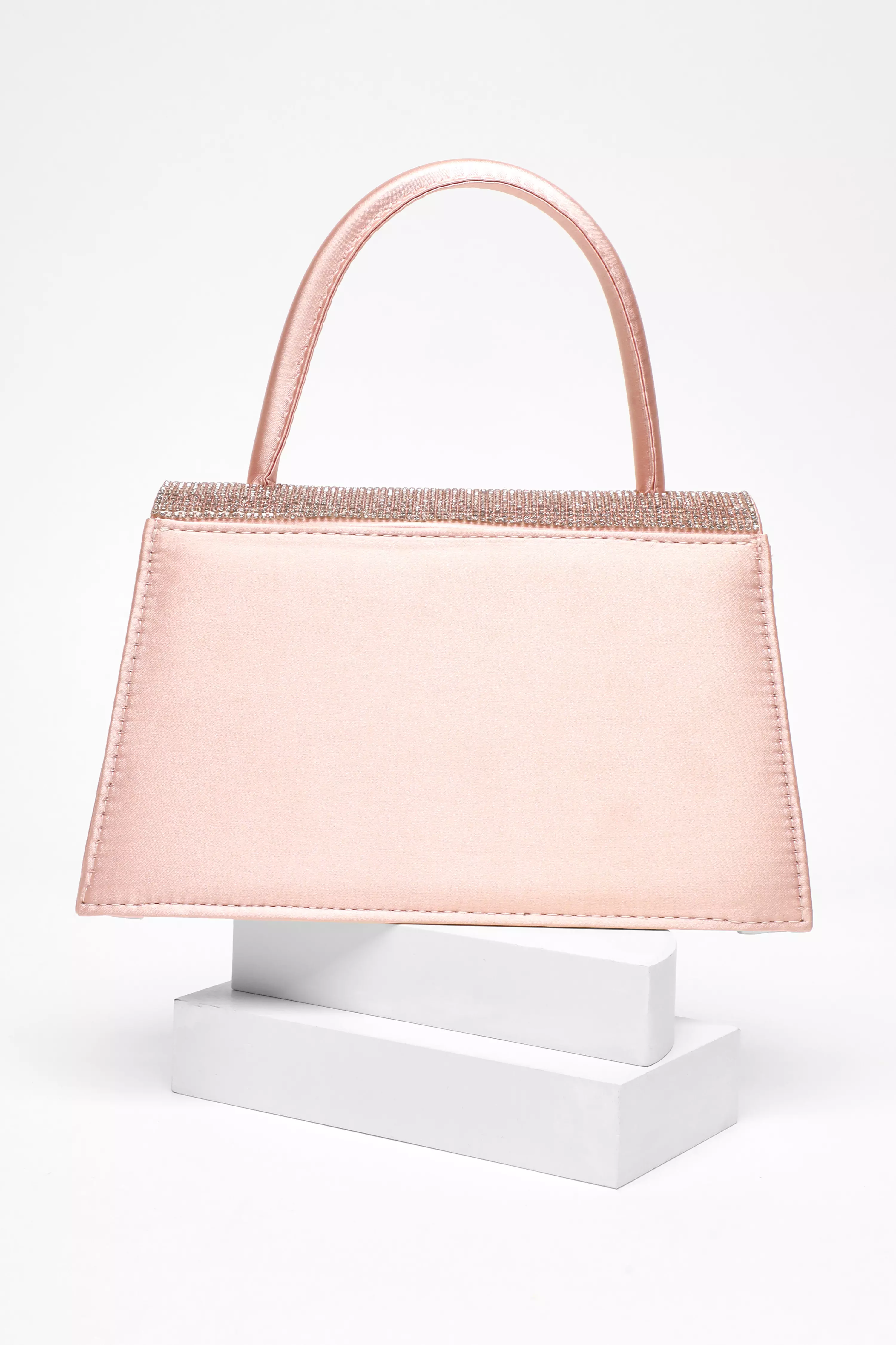 Pink Diamante Mini Tote Bag
