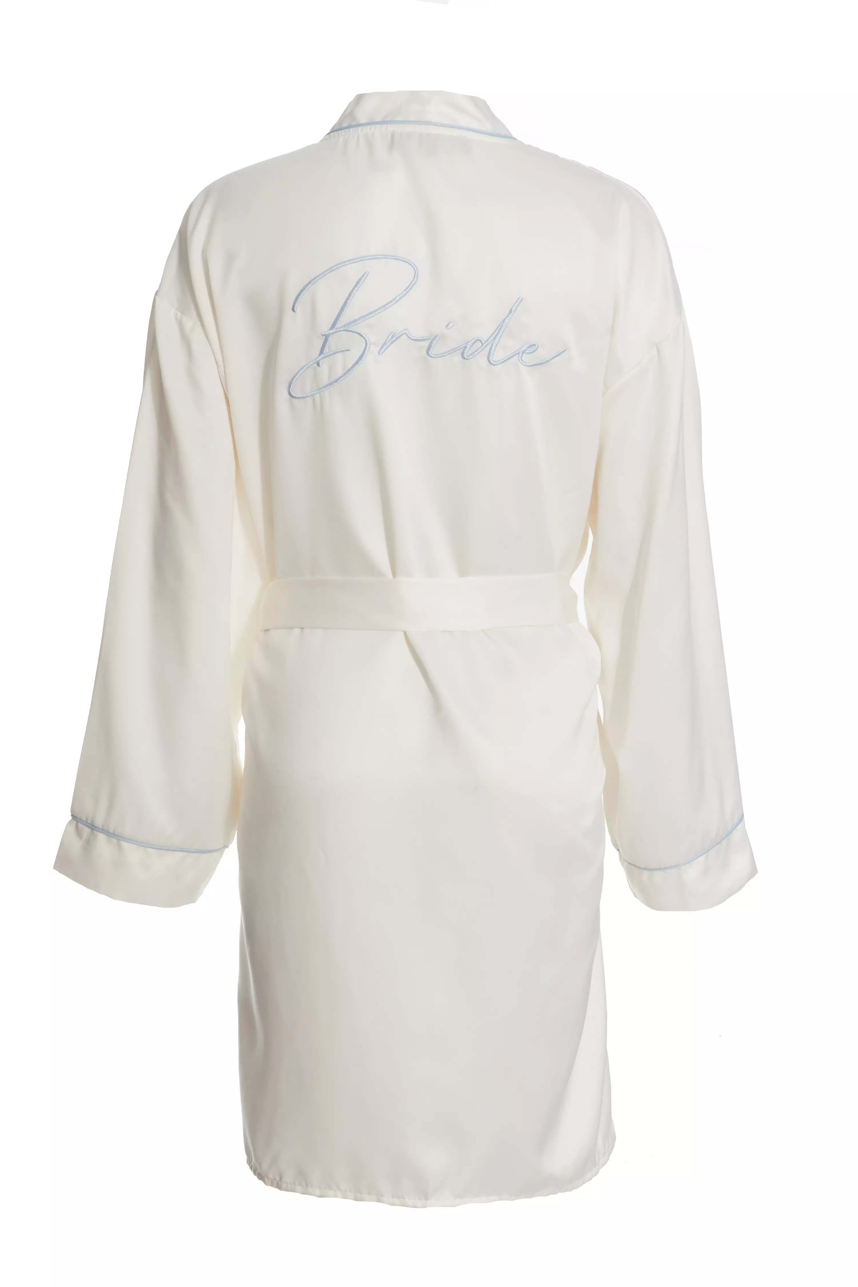 White Satin 'Bride' Robe