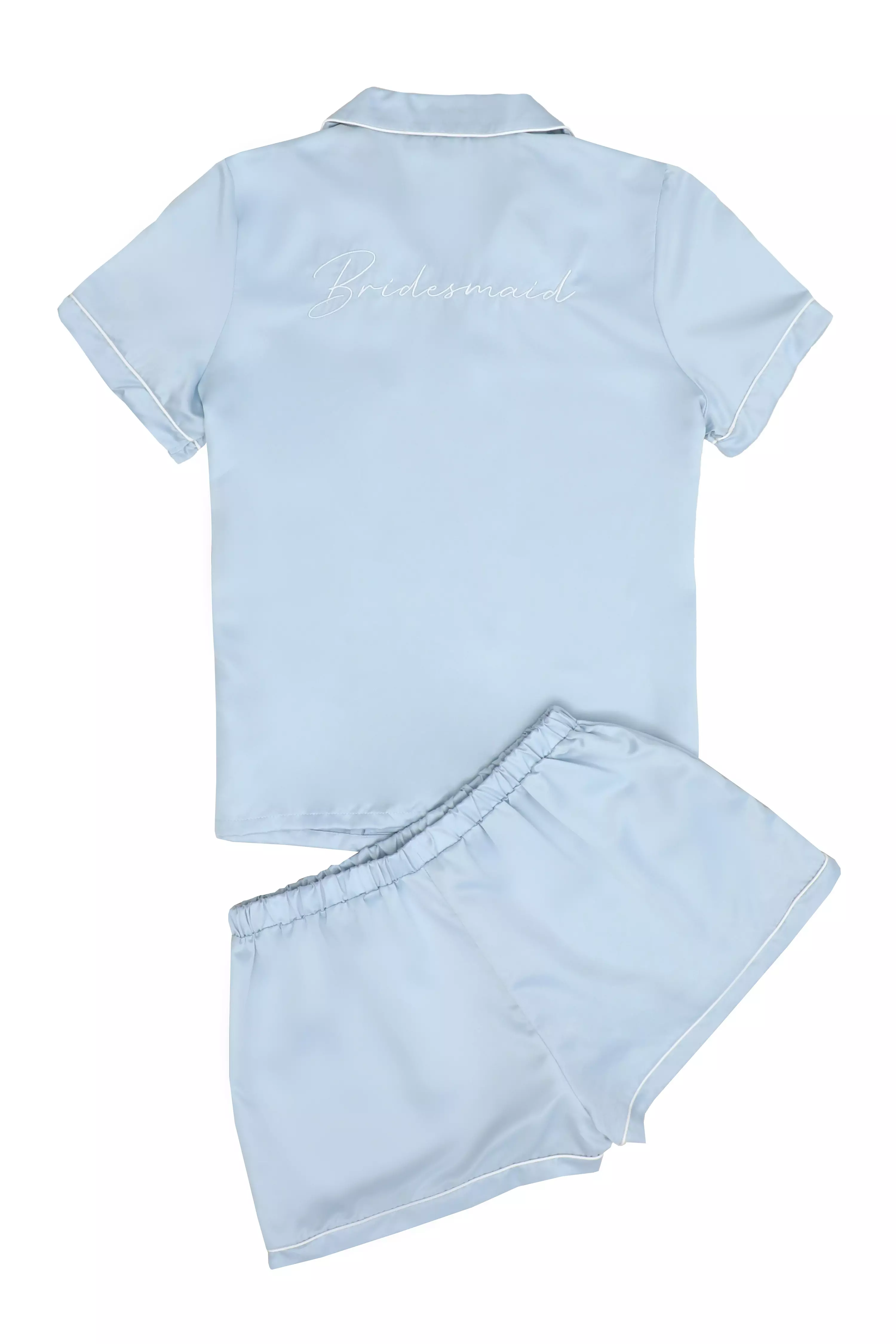 Light Blue 'Bridesmaid' Pyjama Set