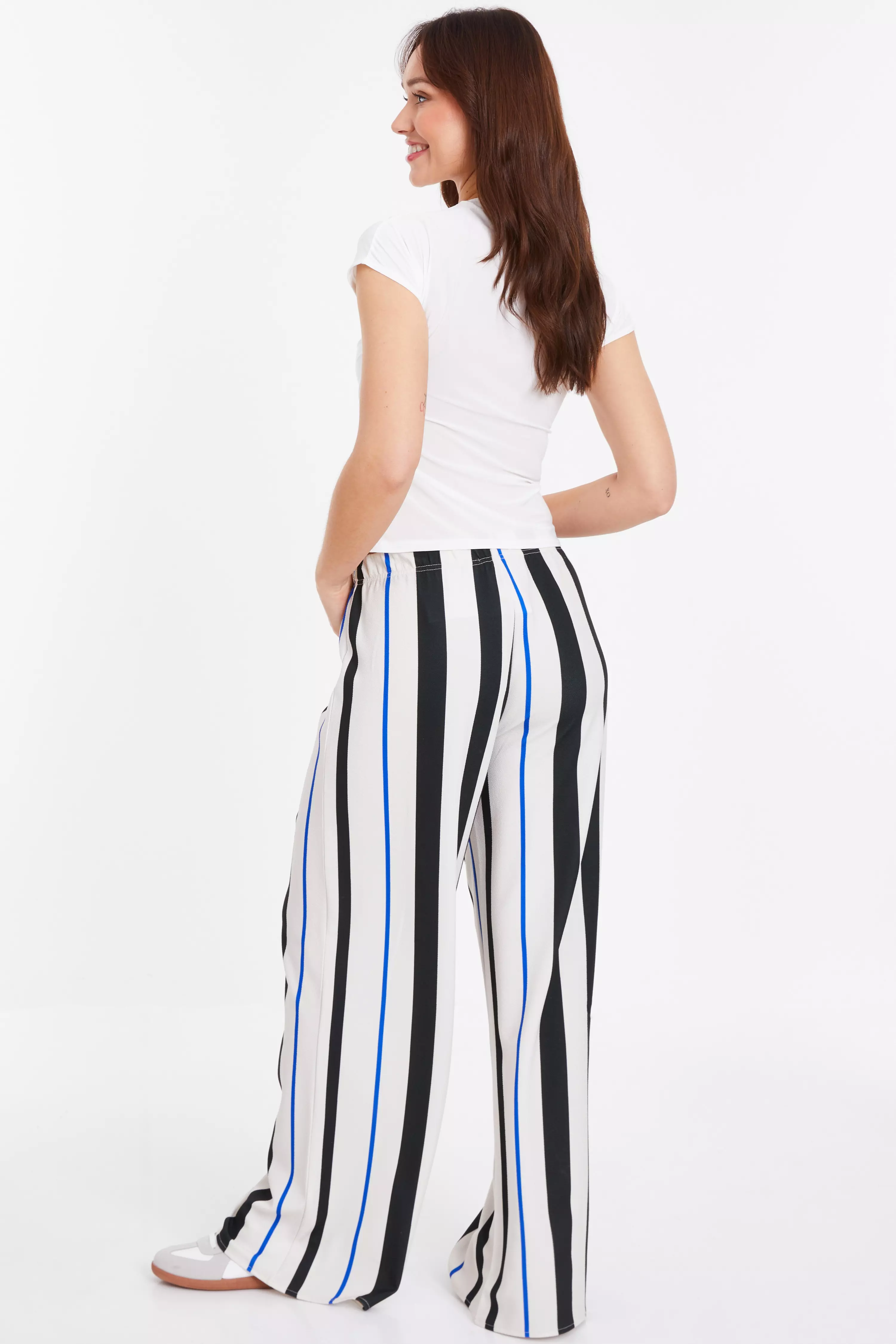 White Stripe Trouser 