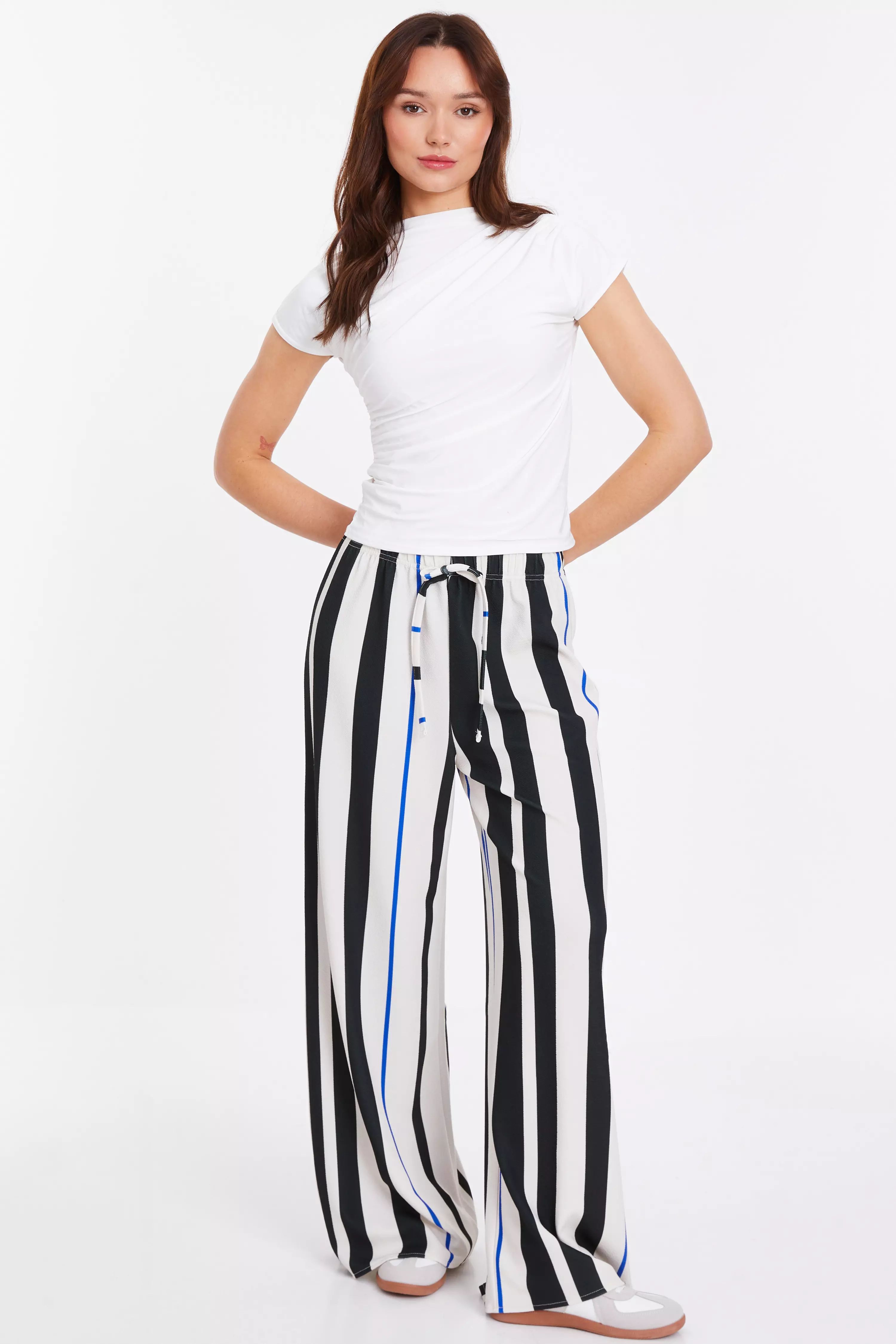 White Stripe Trouser 