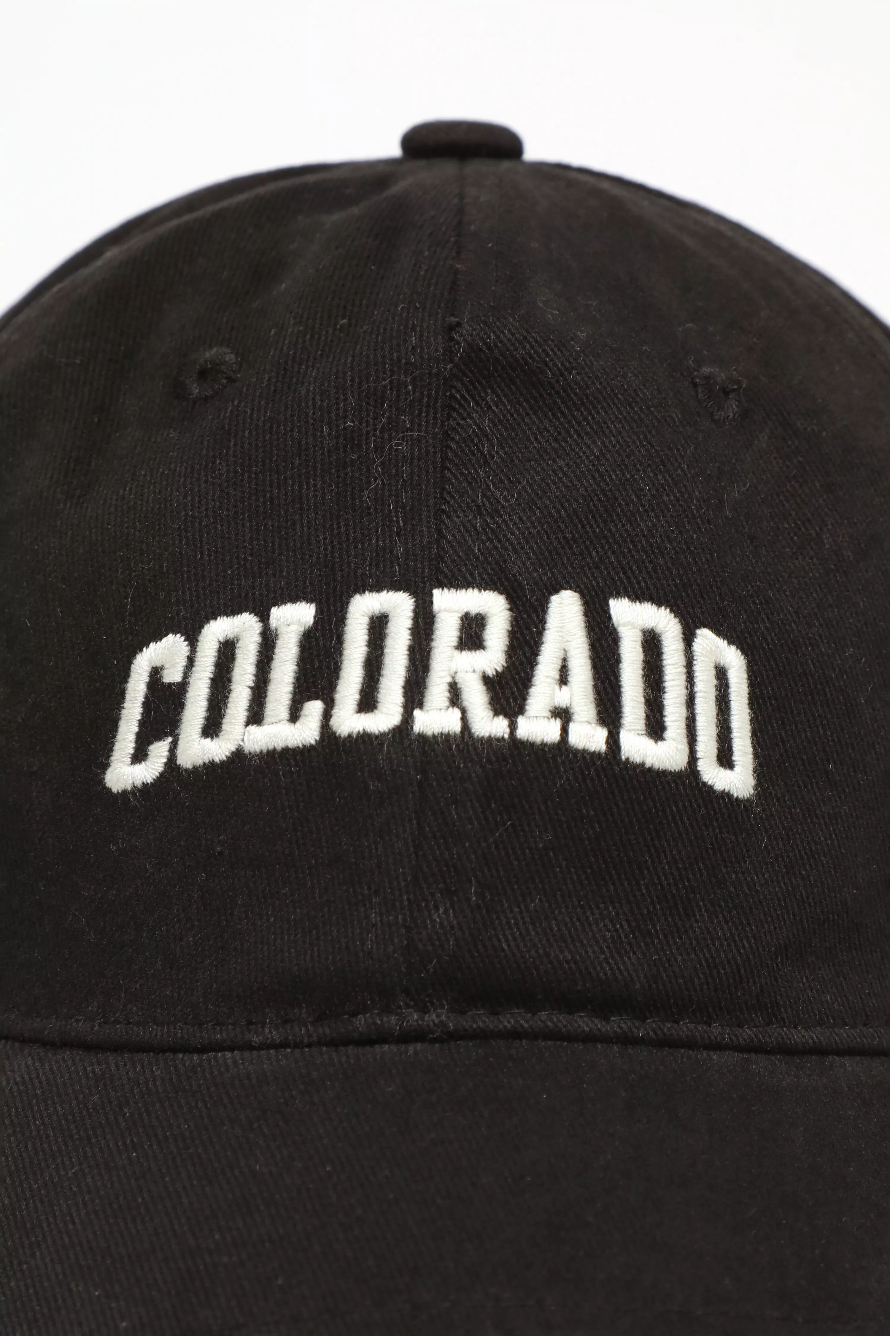 Black Colorado Cap