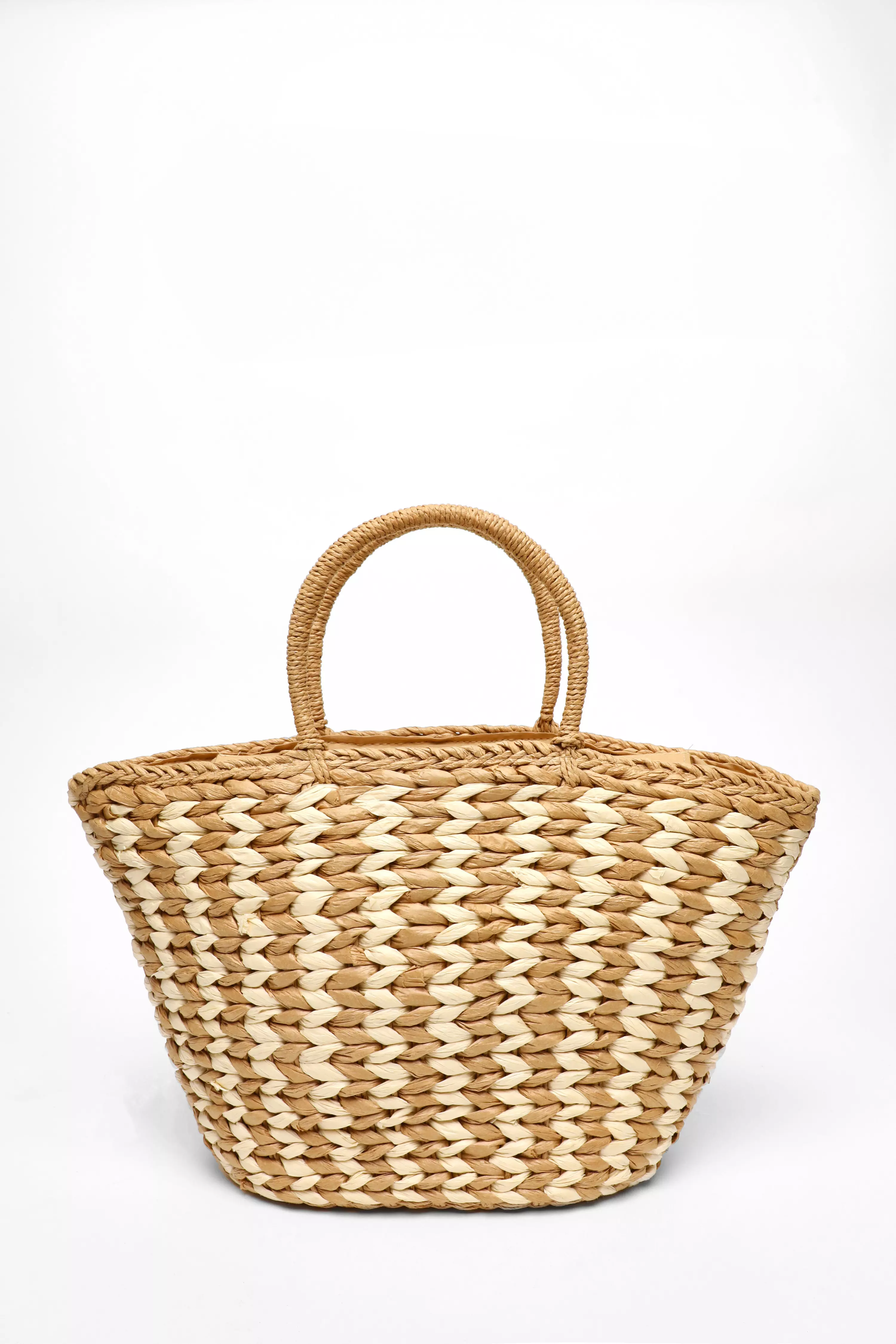 Natural Large Woven Straw Bag 