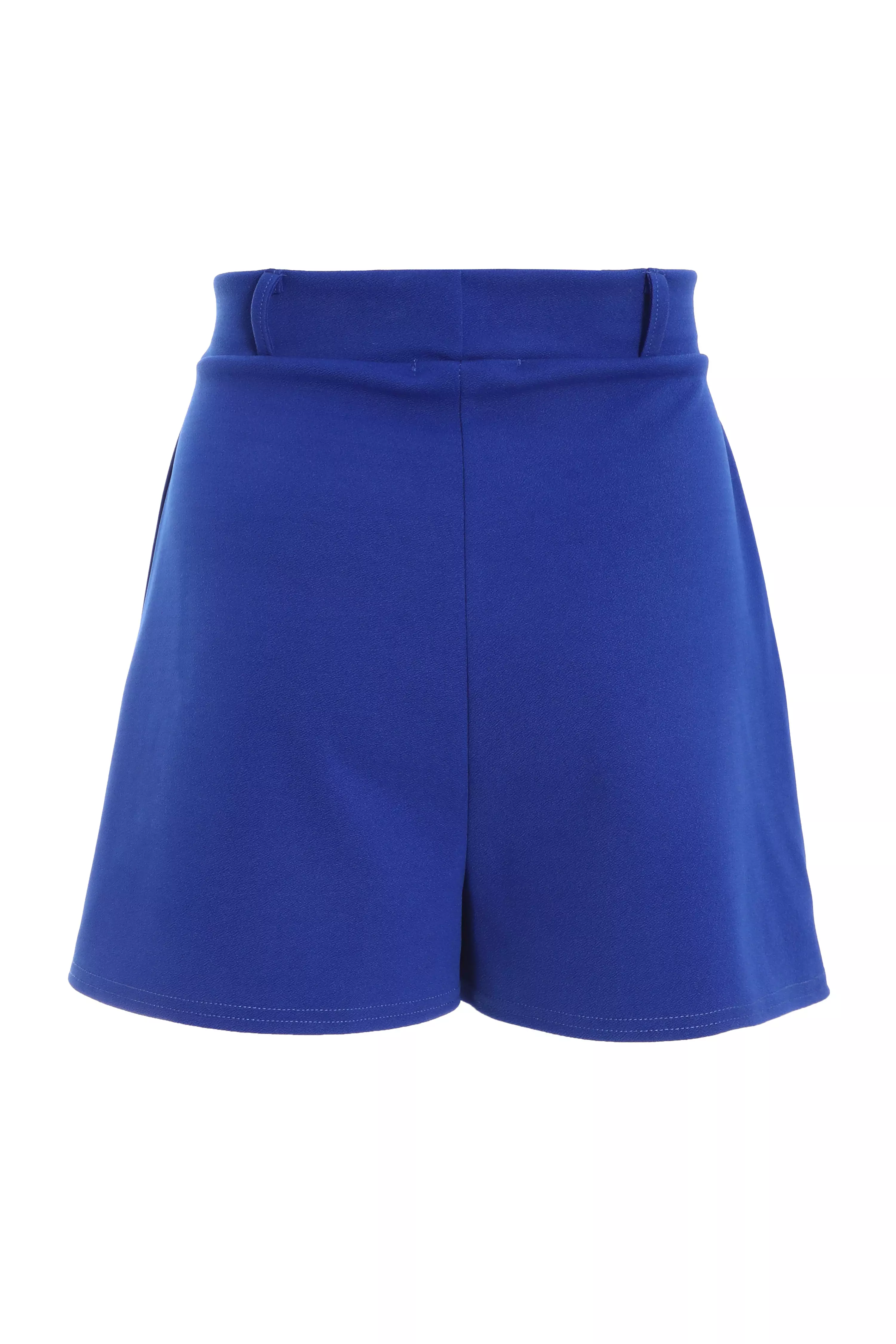 Royal Blue Wrap Skort