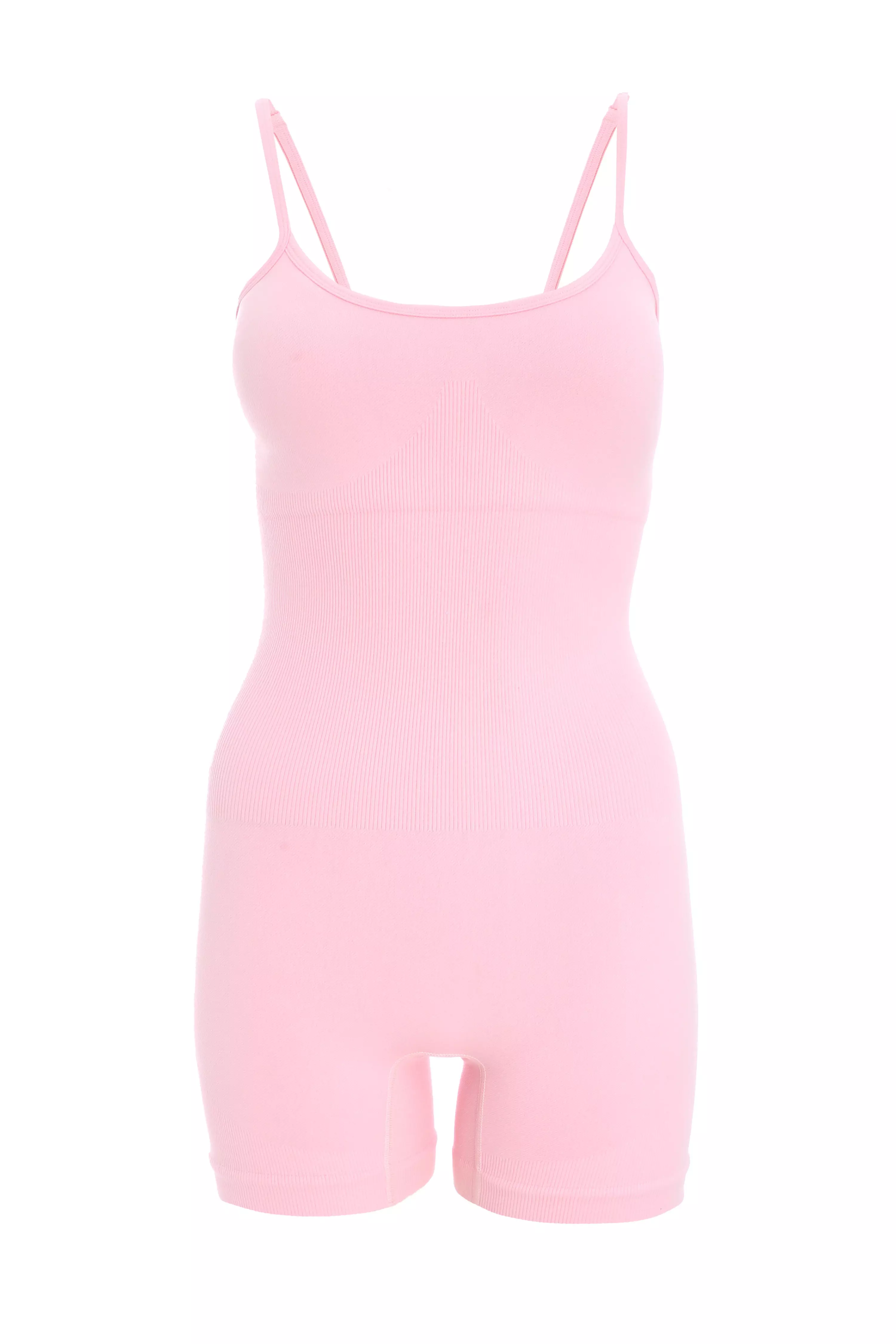 Pink Seamless Playsuit