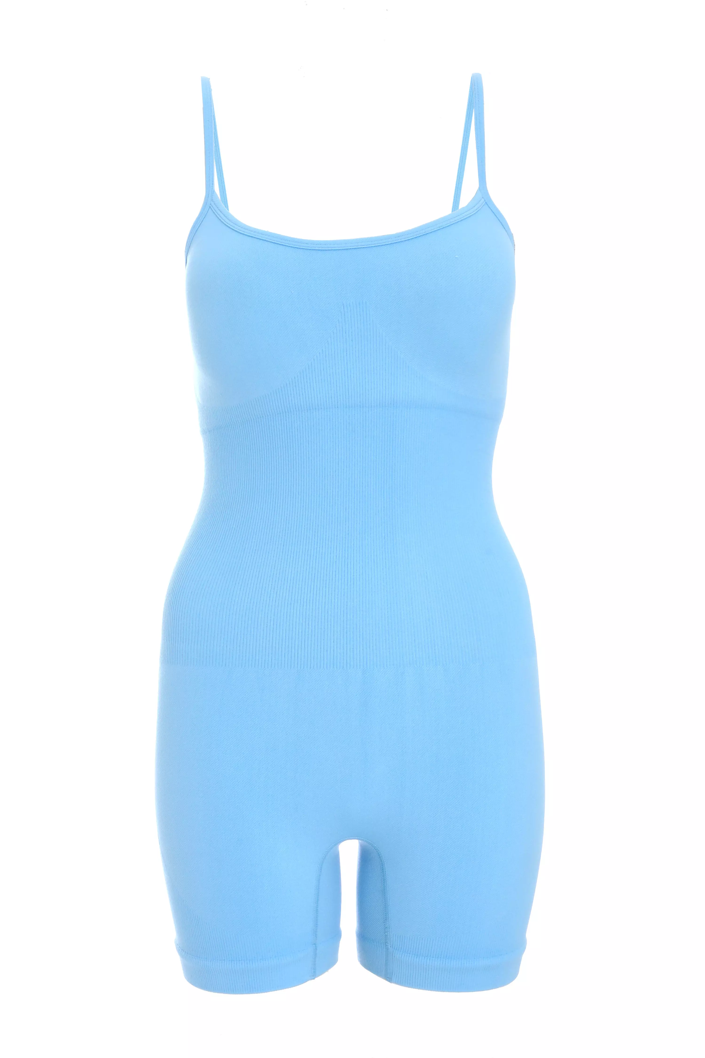 Blue Seamless Playsuit