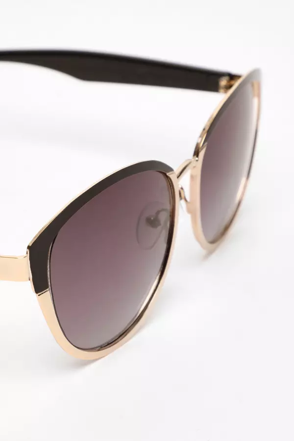 Black Round Sunglasses