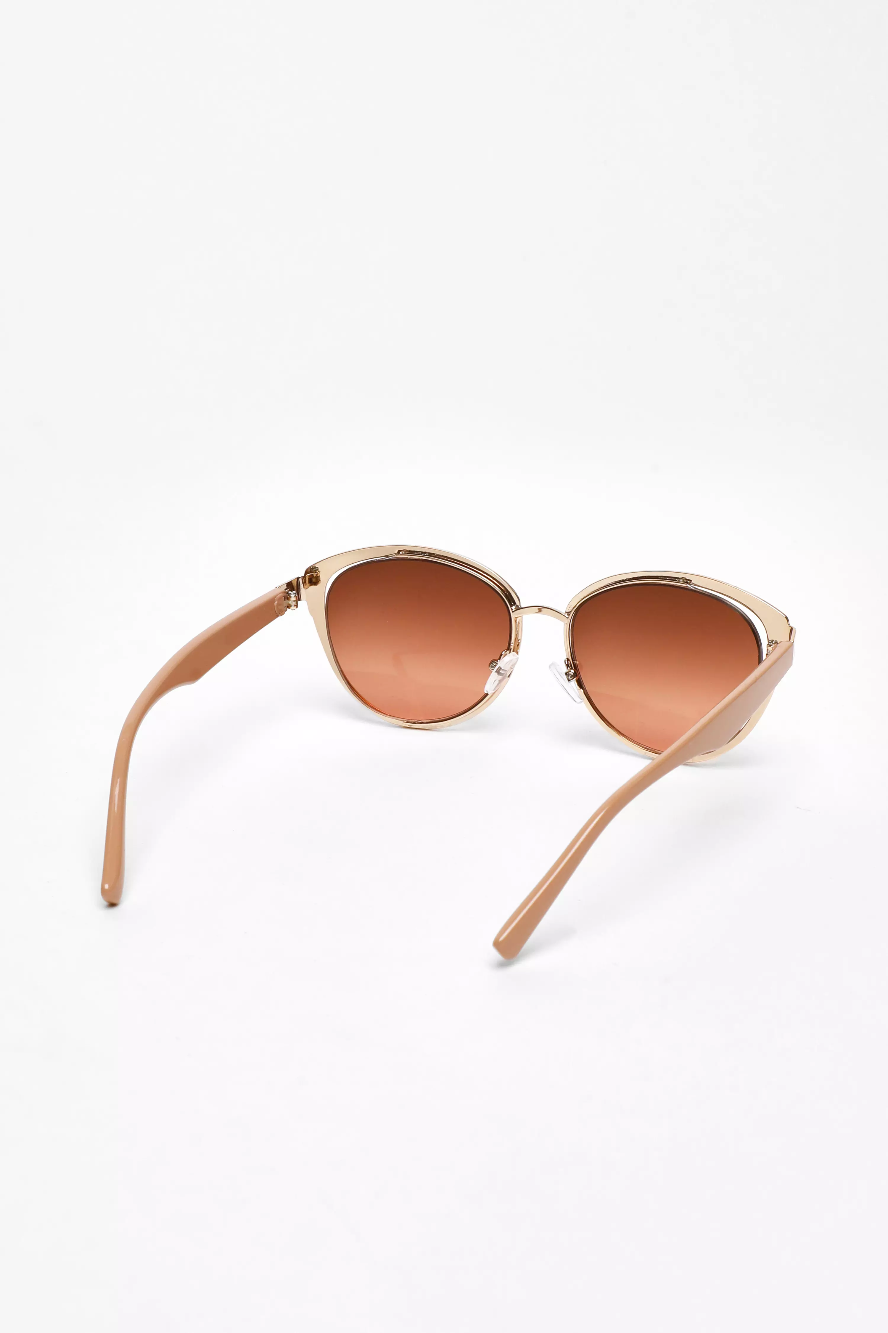 Nude Round Sunglasses