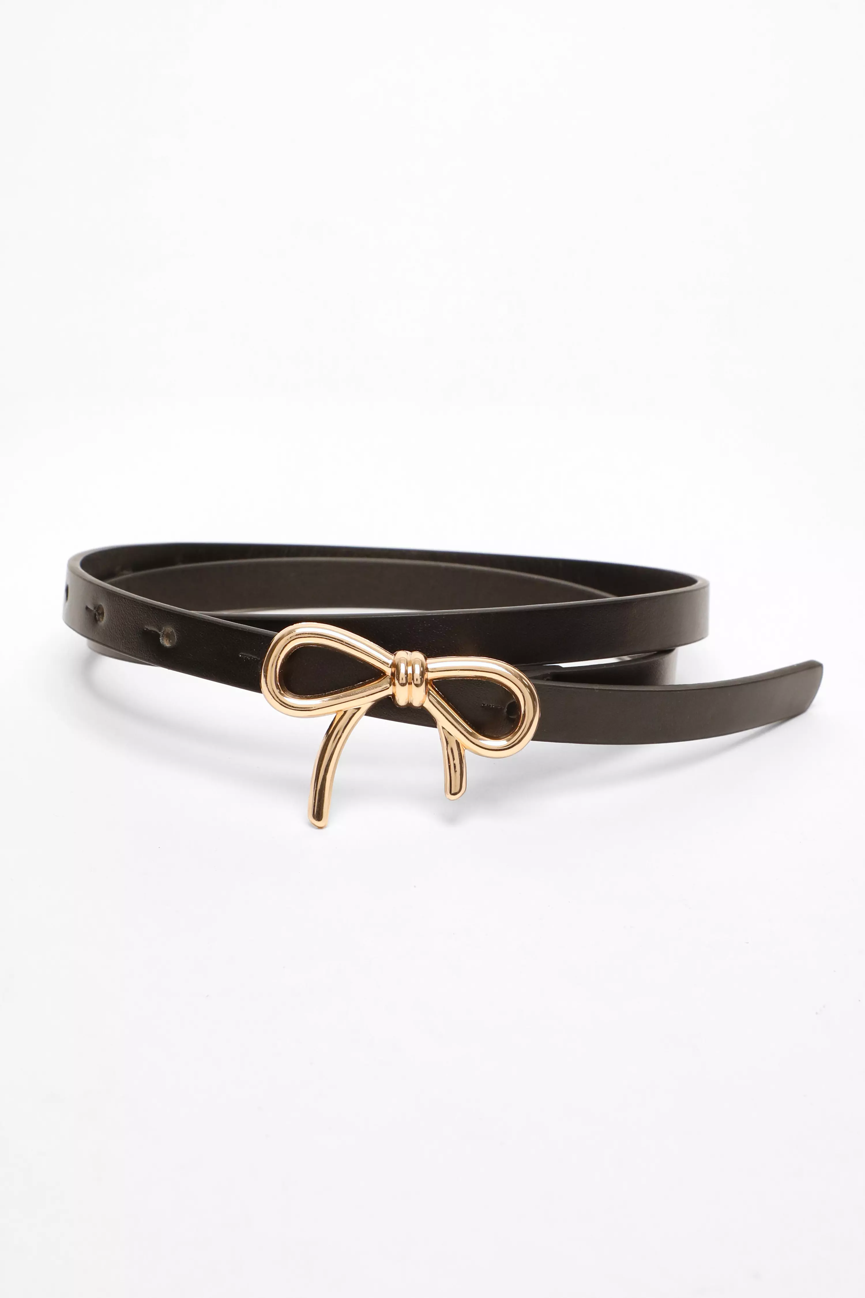 Black Bow Belt