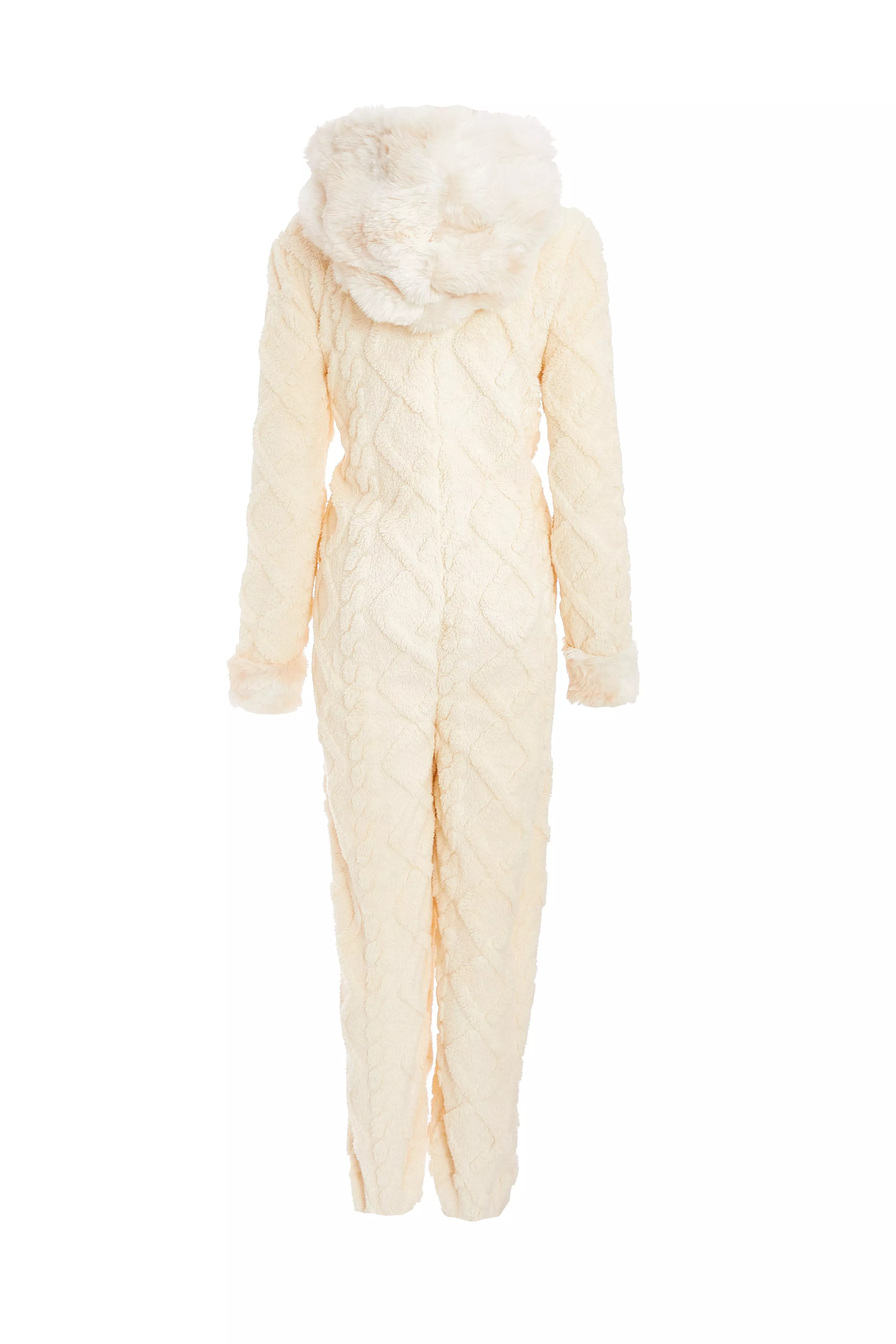 Cream Fleece Onesie