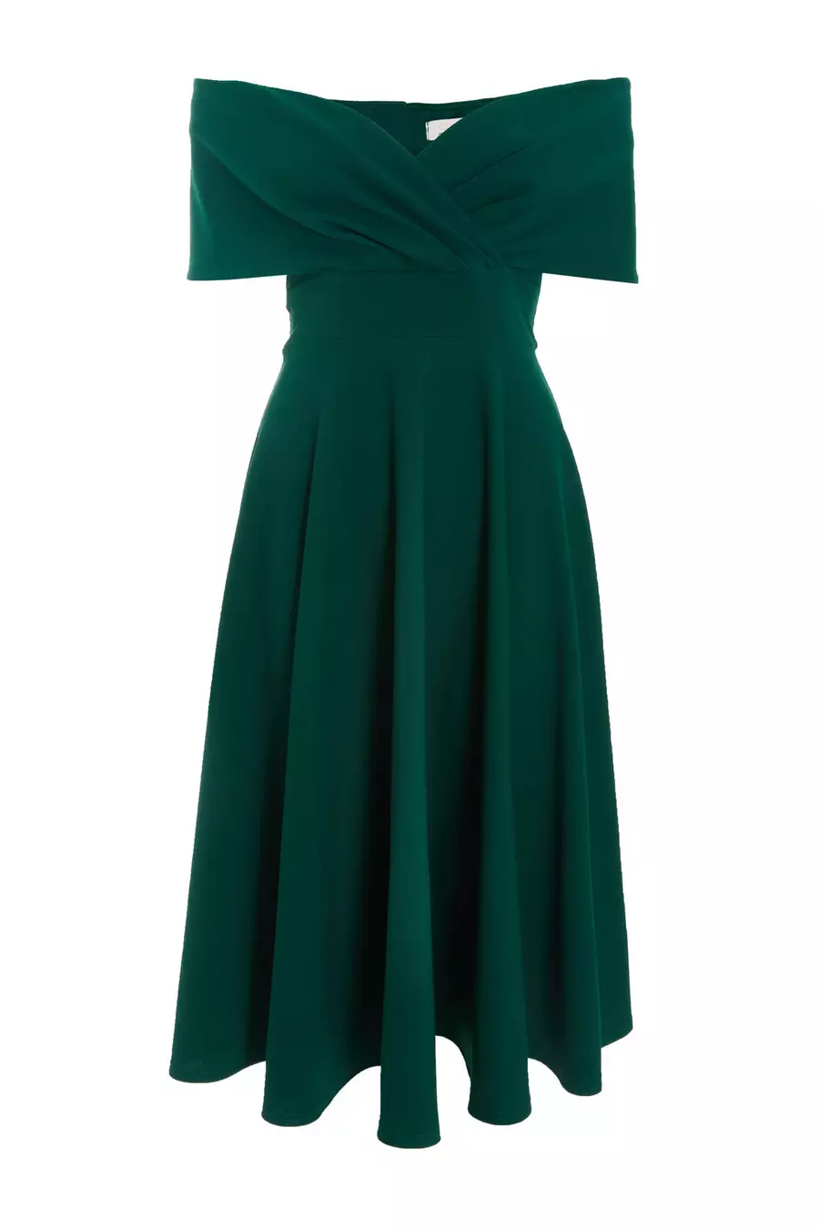 Coast green bardot dress hotsell