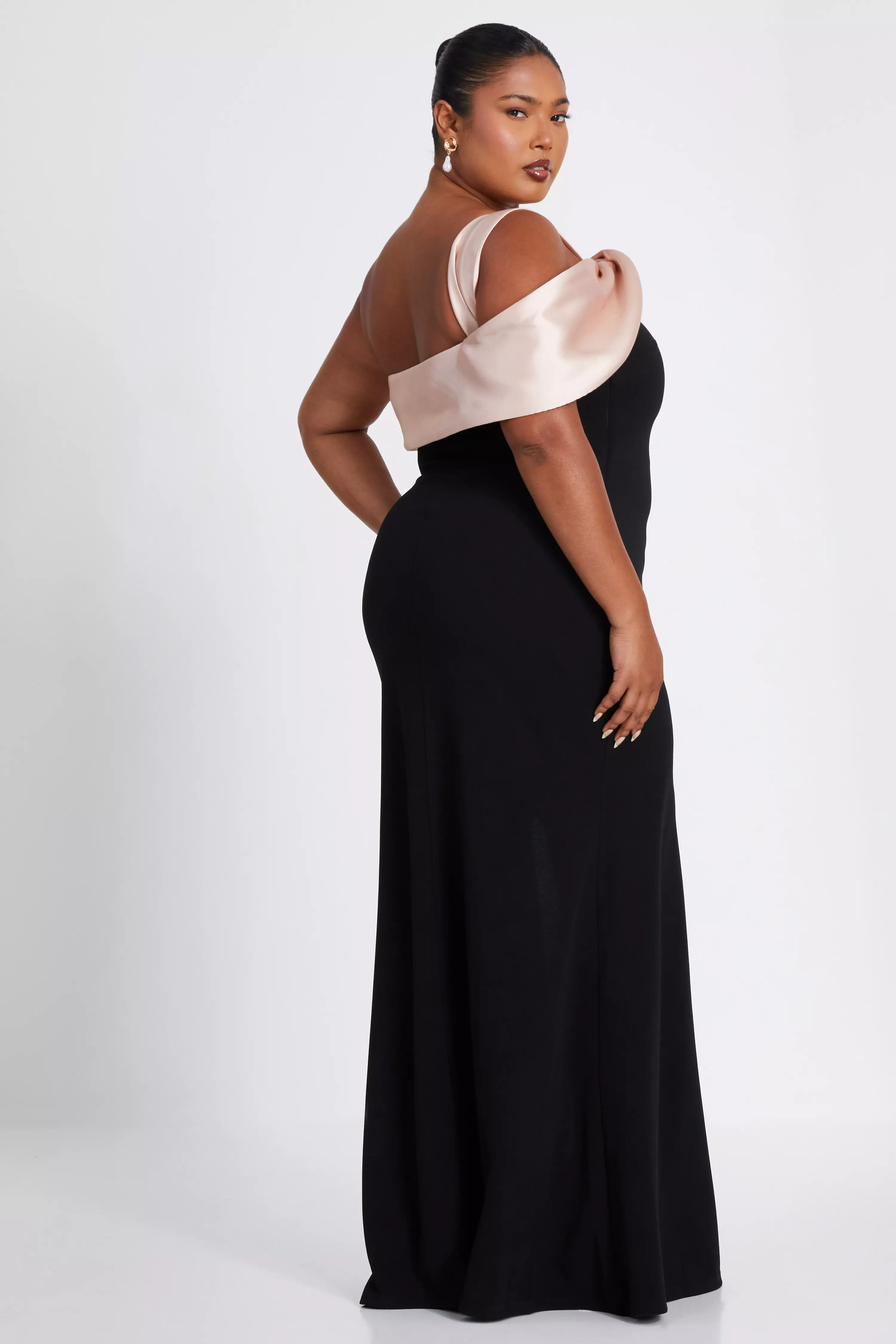 Curve evening dress on sale