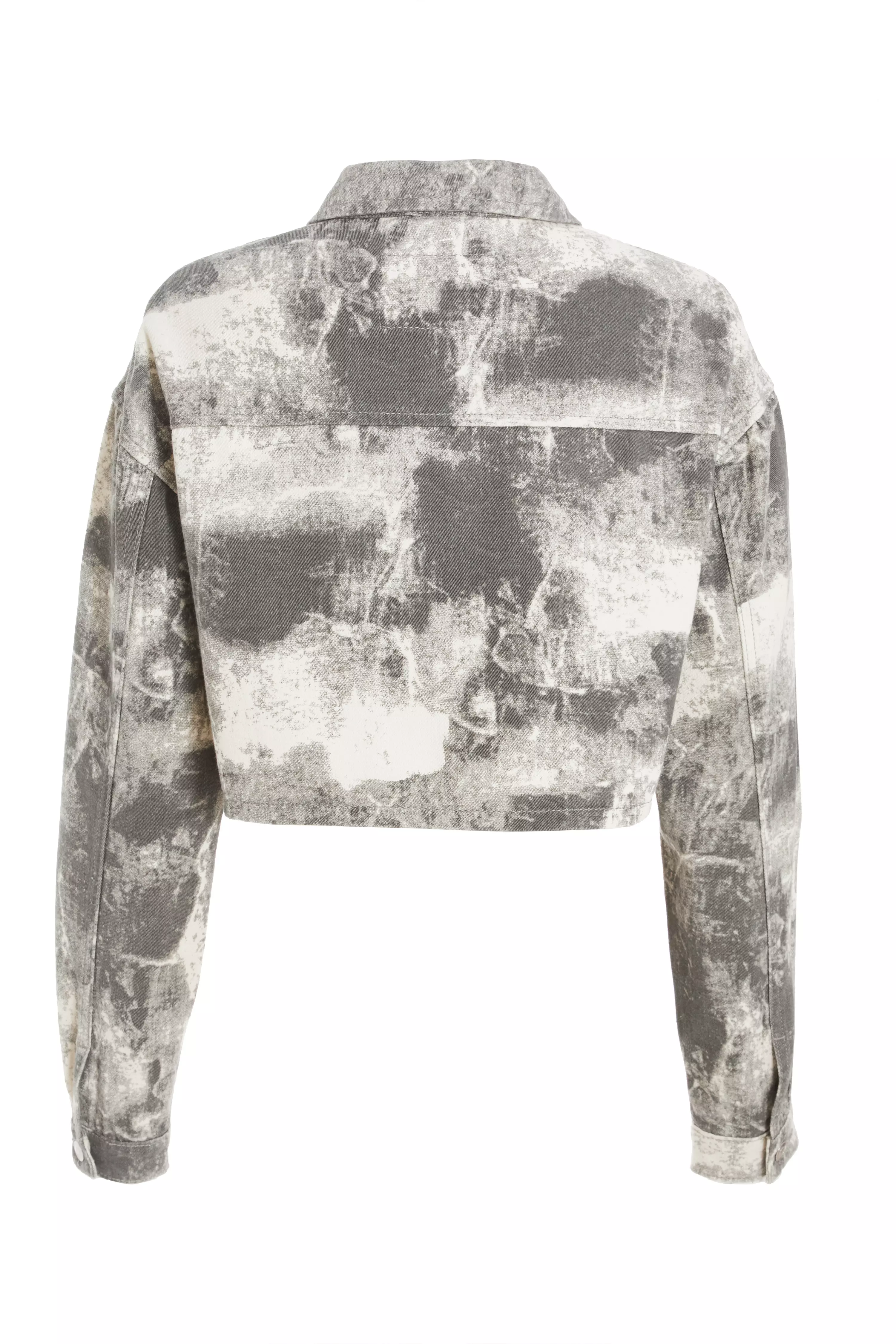 Grey Tie Dye Jacket