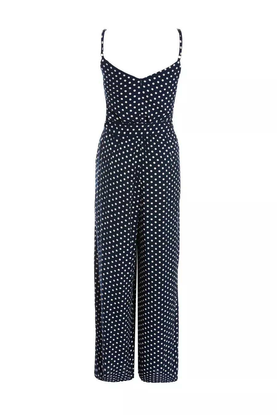 Polka dot petite jumpsuit online