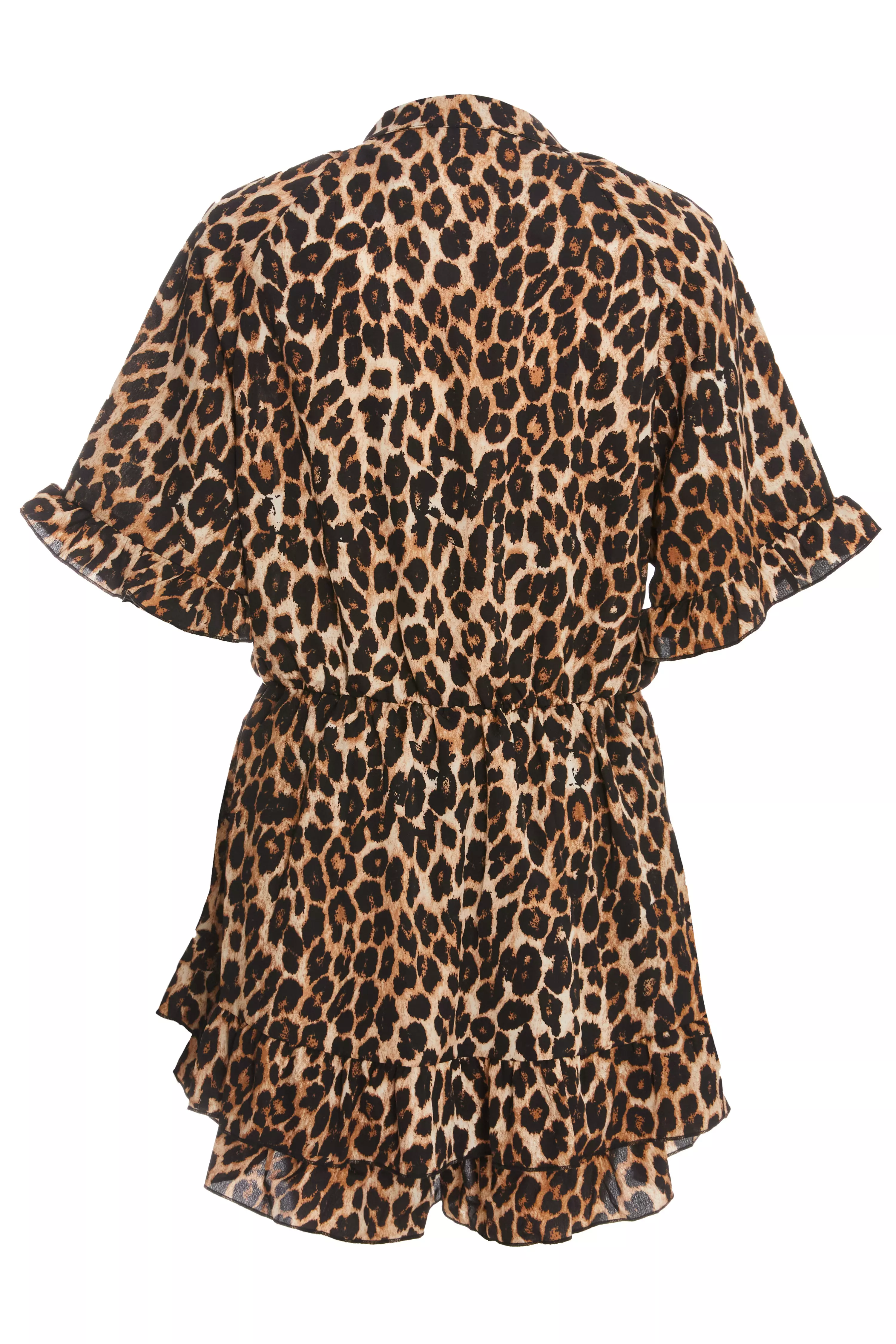 Leopard Print Playsuit