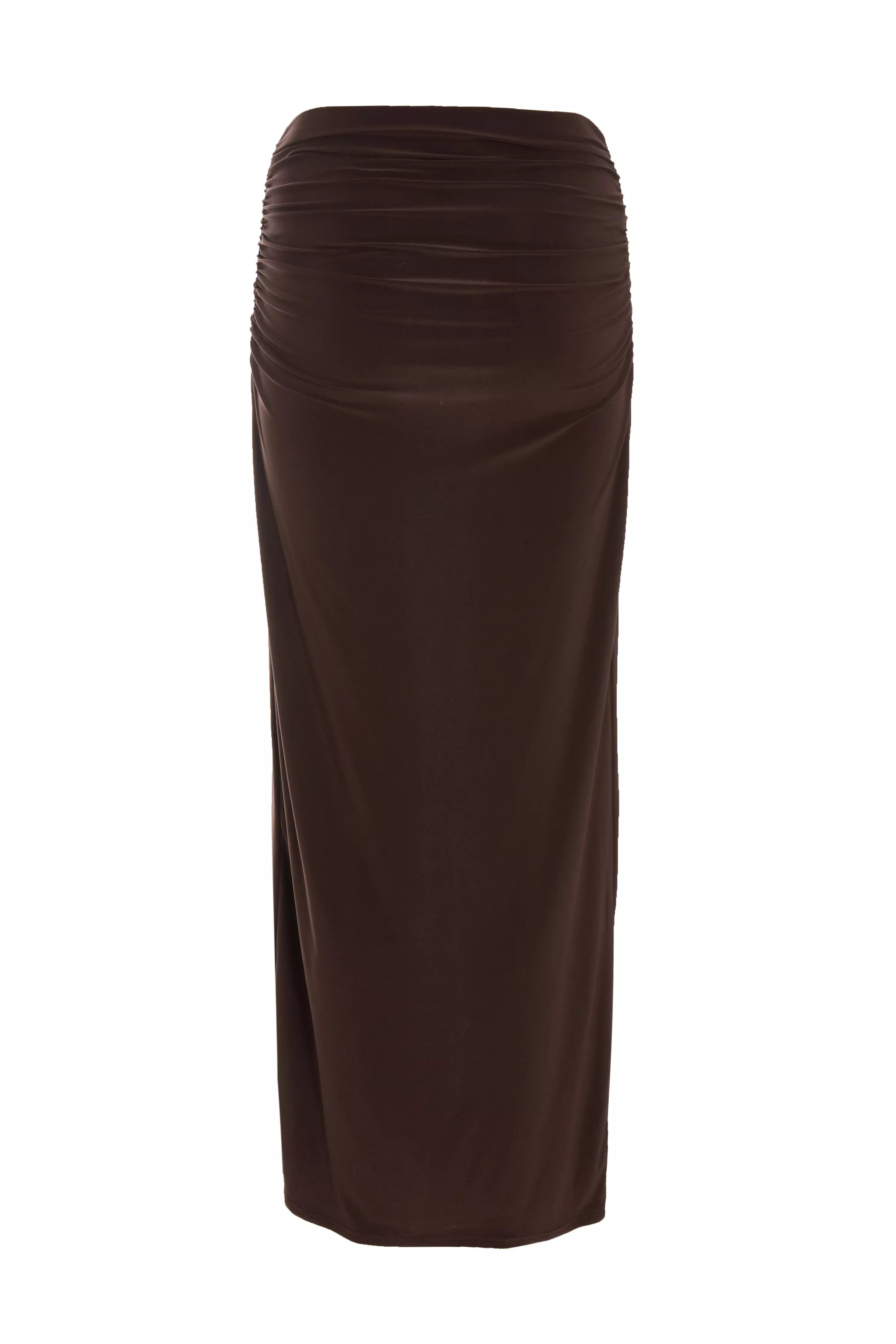 Brown Maxi Skirt