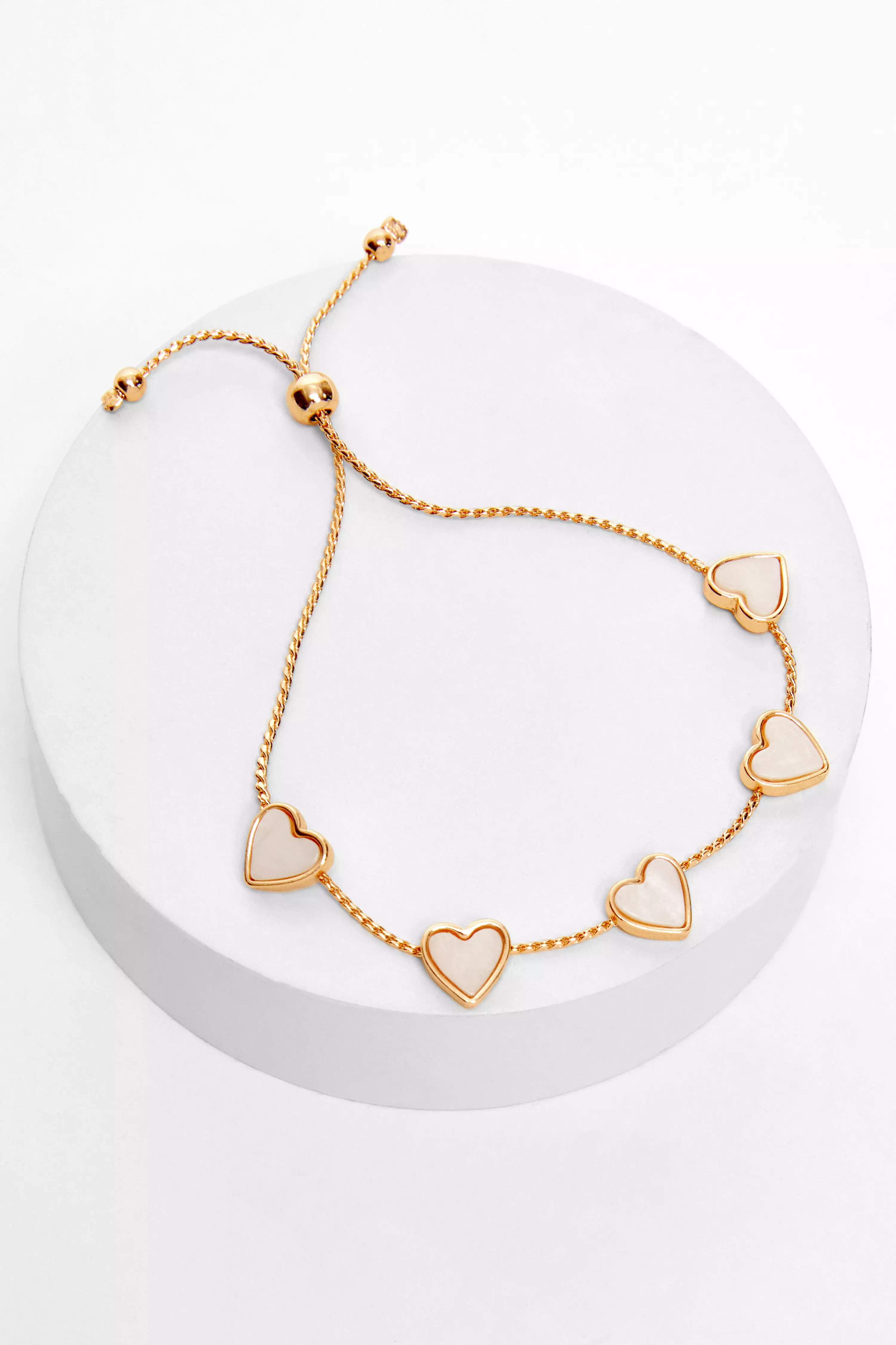 Gold Heart Bracelet